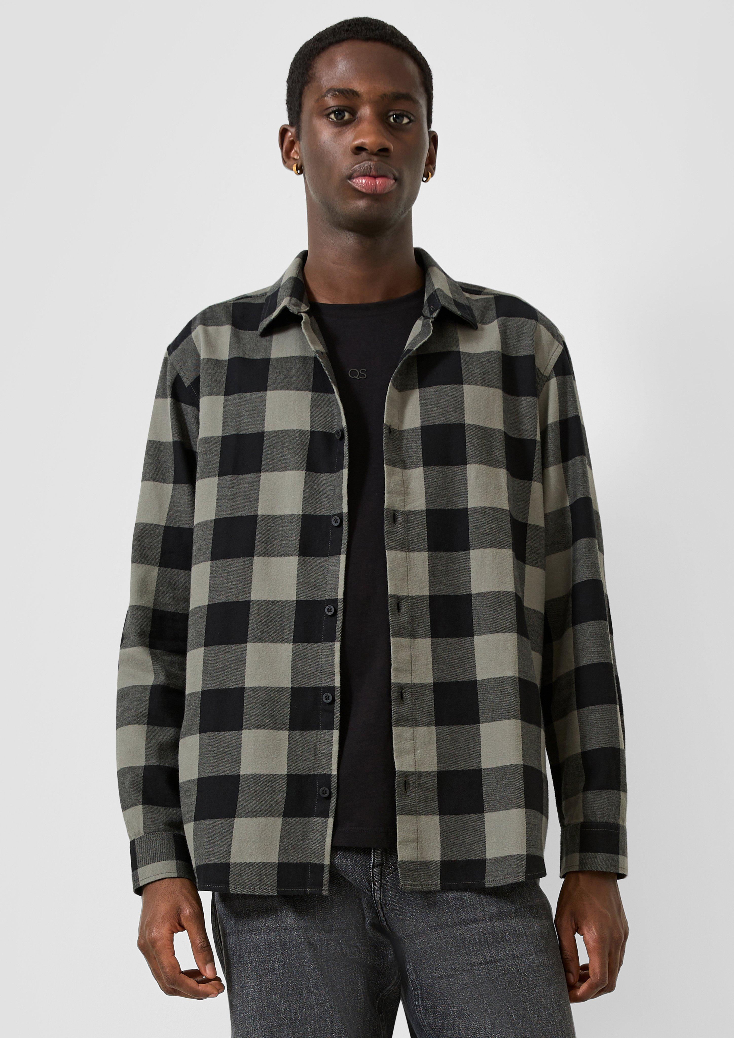 Herren Hemd in schwarz von QS
