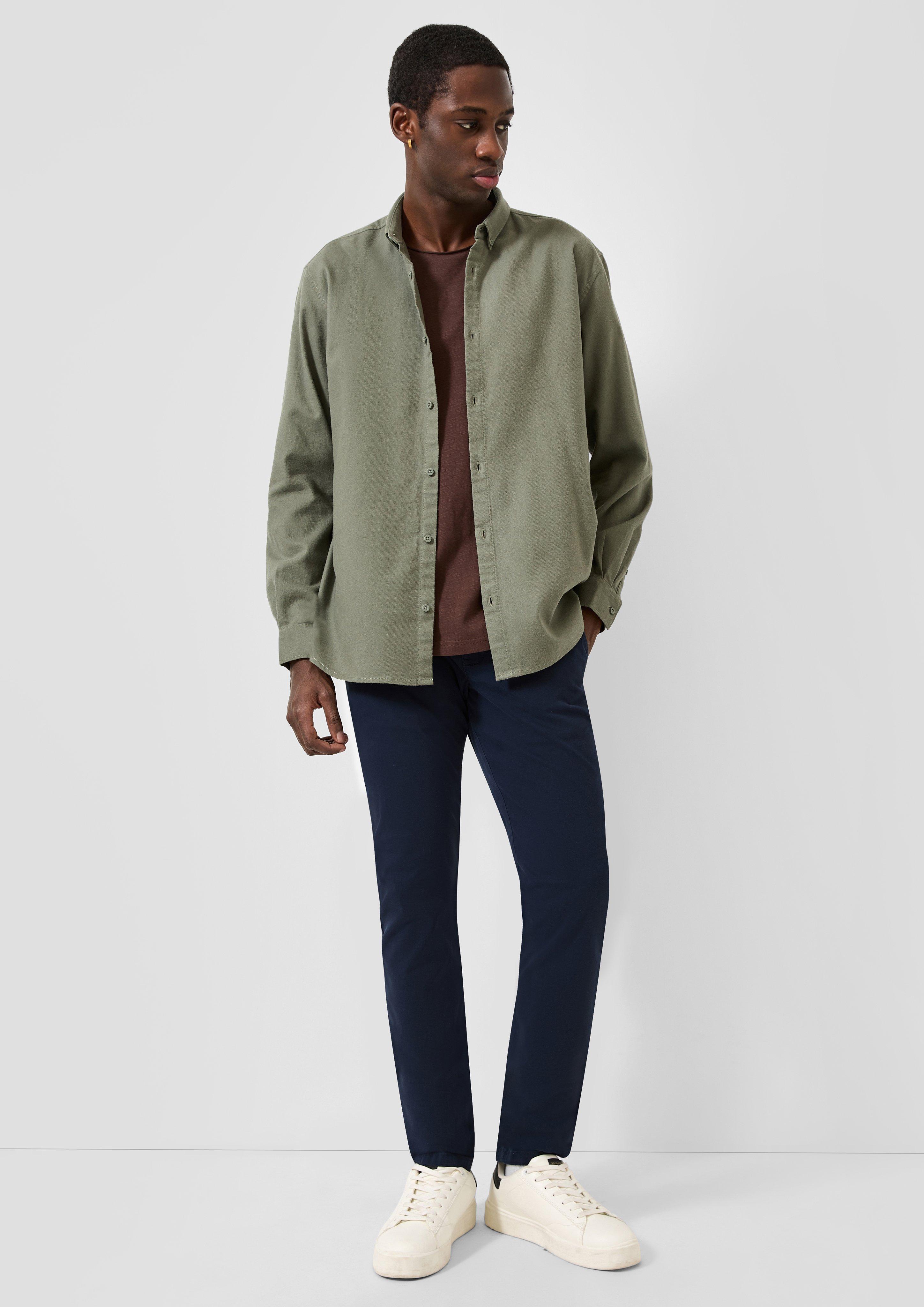 Herren Hemd in olive von QS