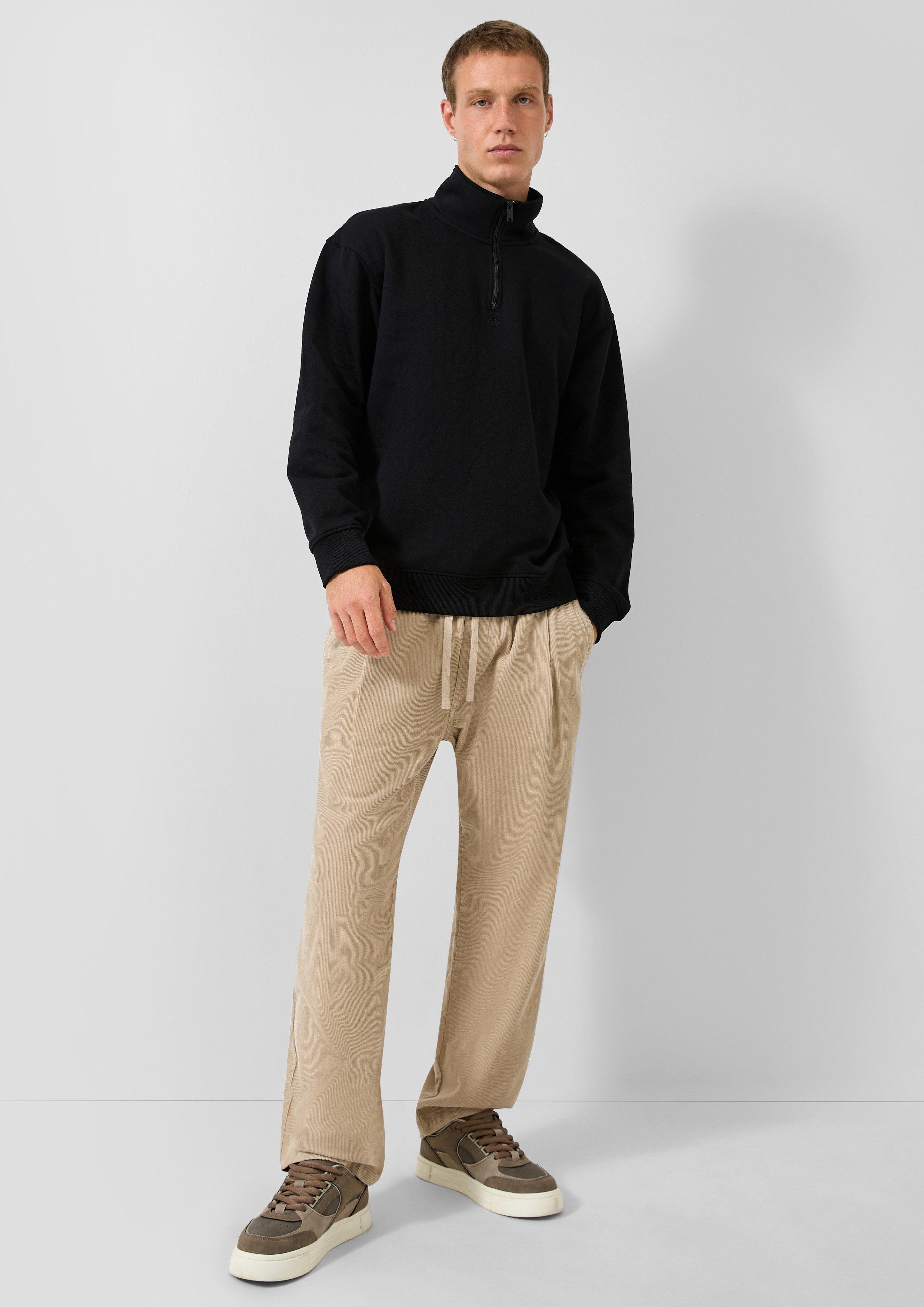 Cord Joggers in beige by QS