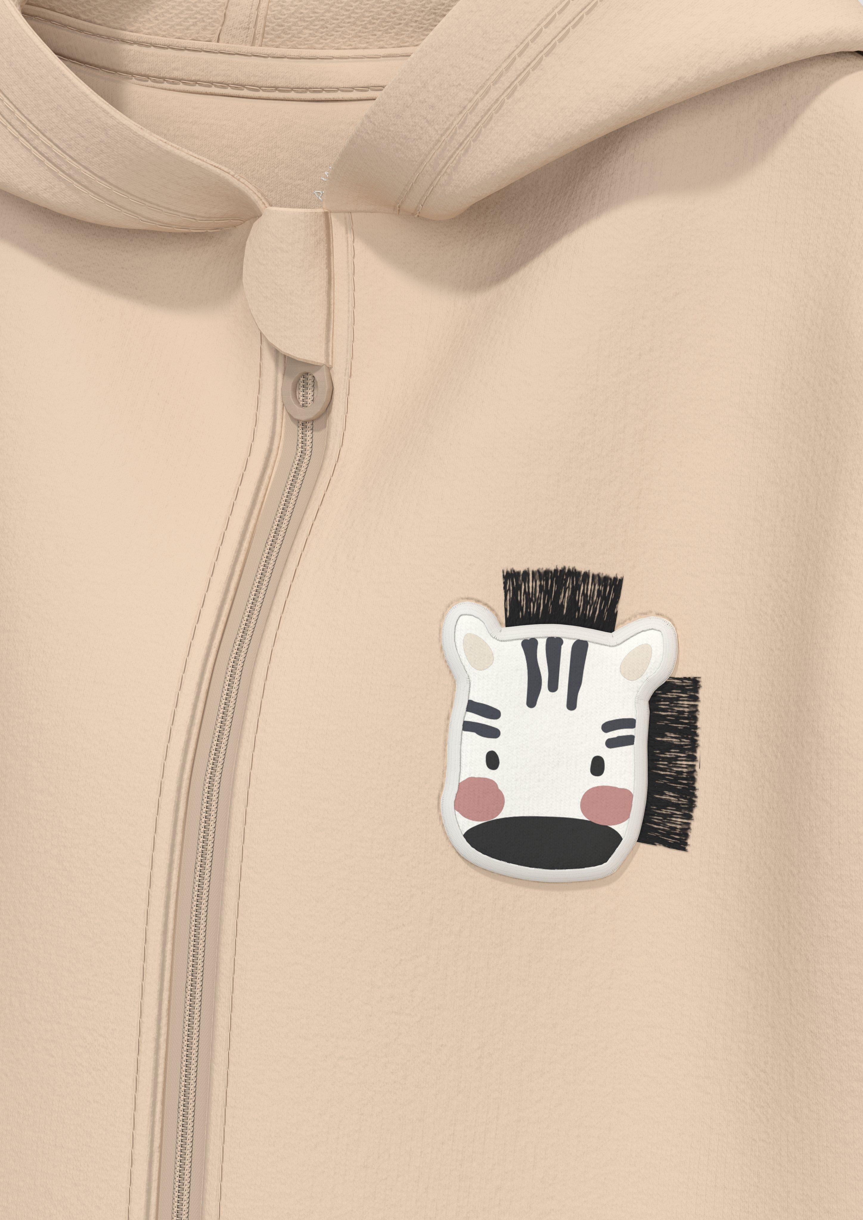 Junior Sweatshirt jas in sinaasappel van s.Oliver