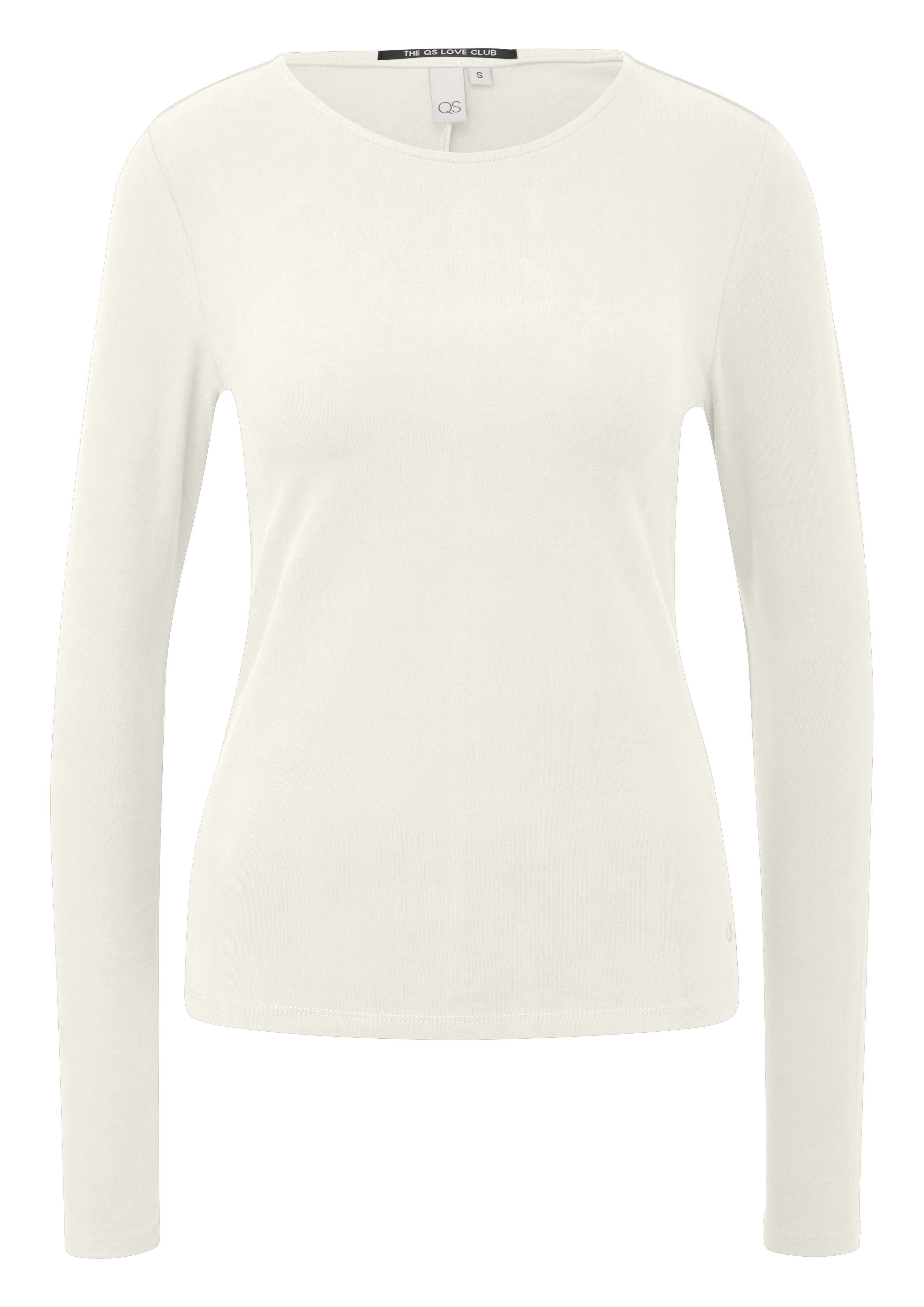 Zachte longsleeve van stretchkatoen