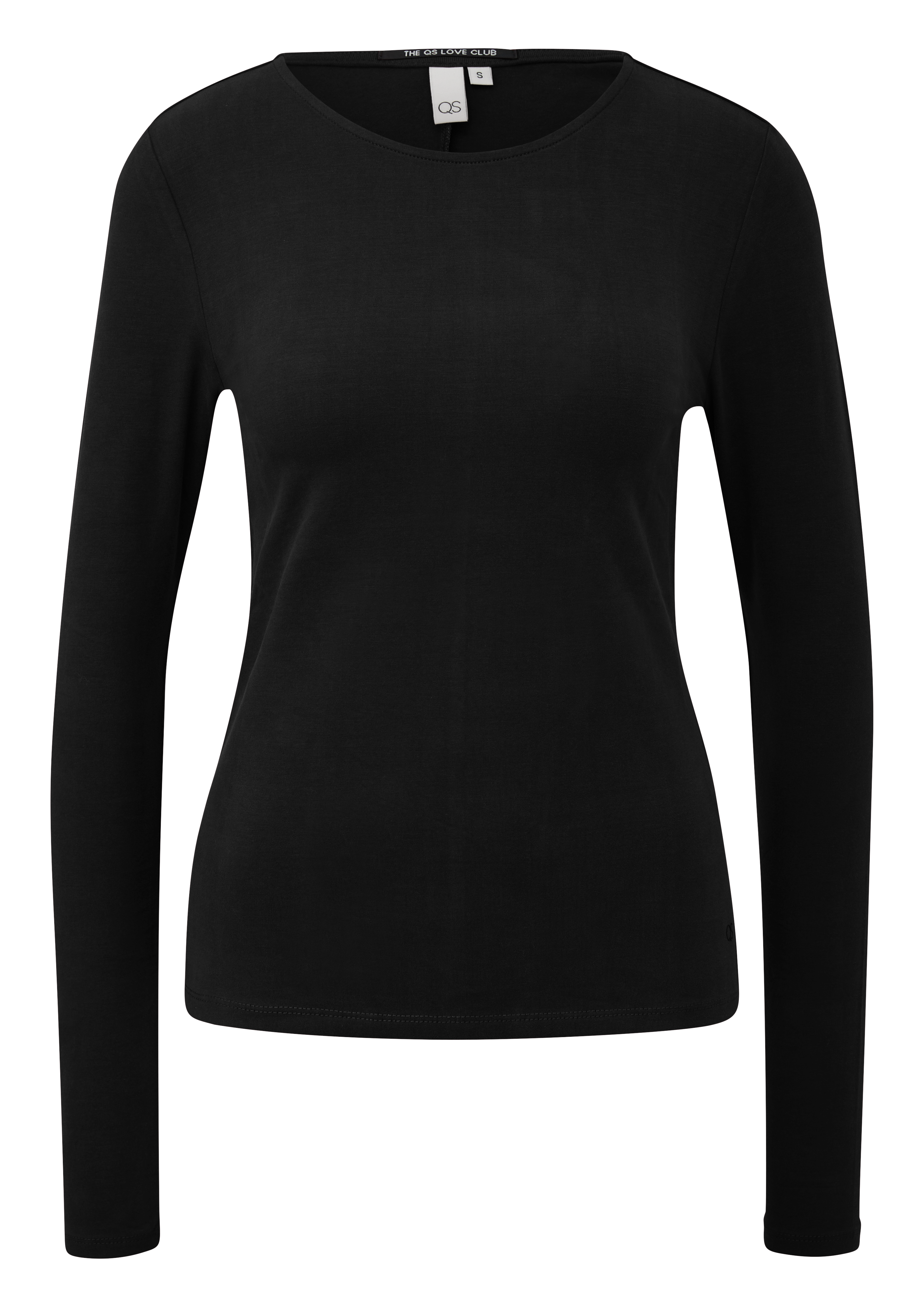 Zachte longsleeve van stretchkatoen