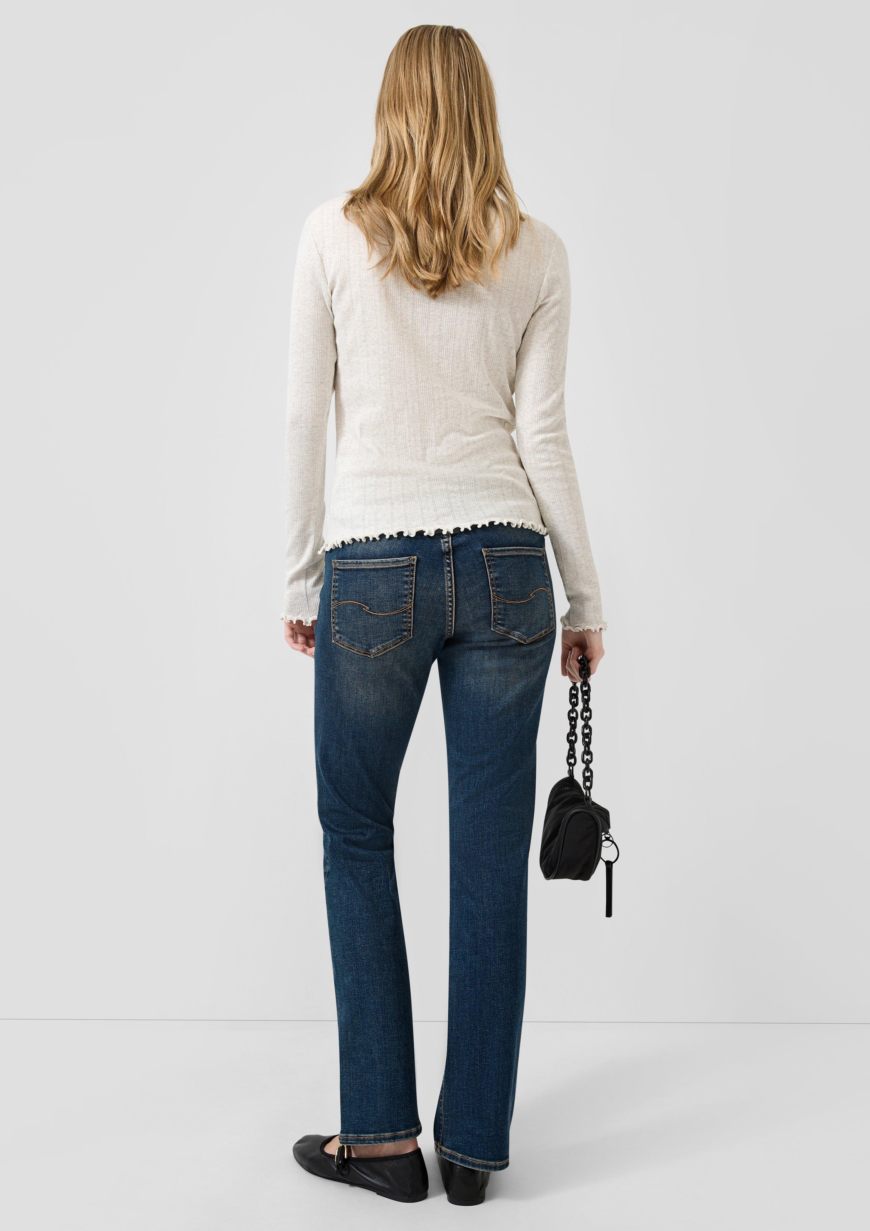 Damen T-Shirt in creme von QS