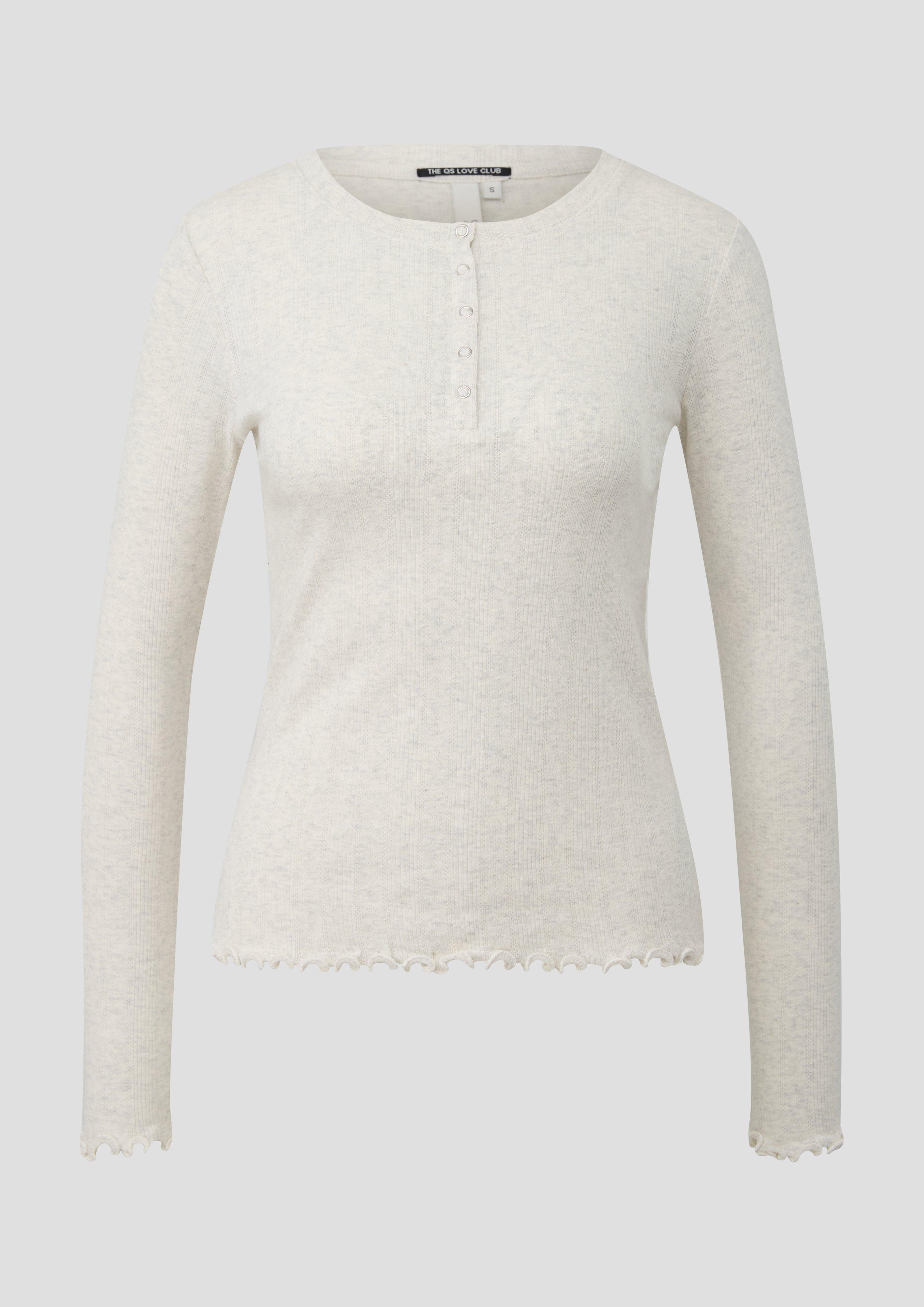 Damen T-Shirt in creme von QS