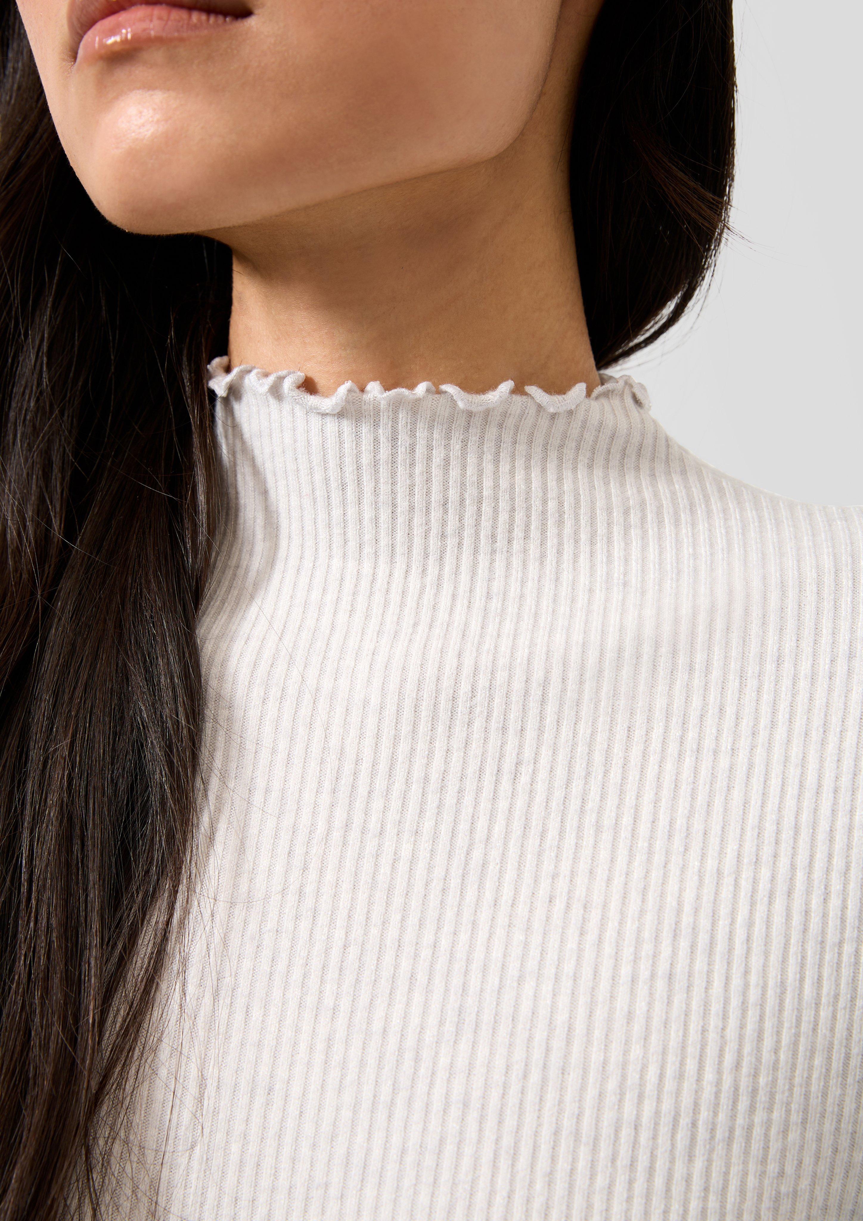Damen T-Shirt in creme von QS