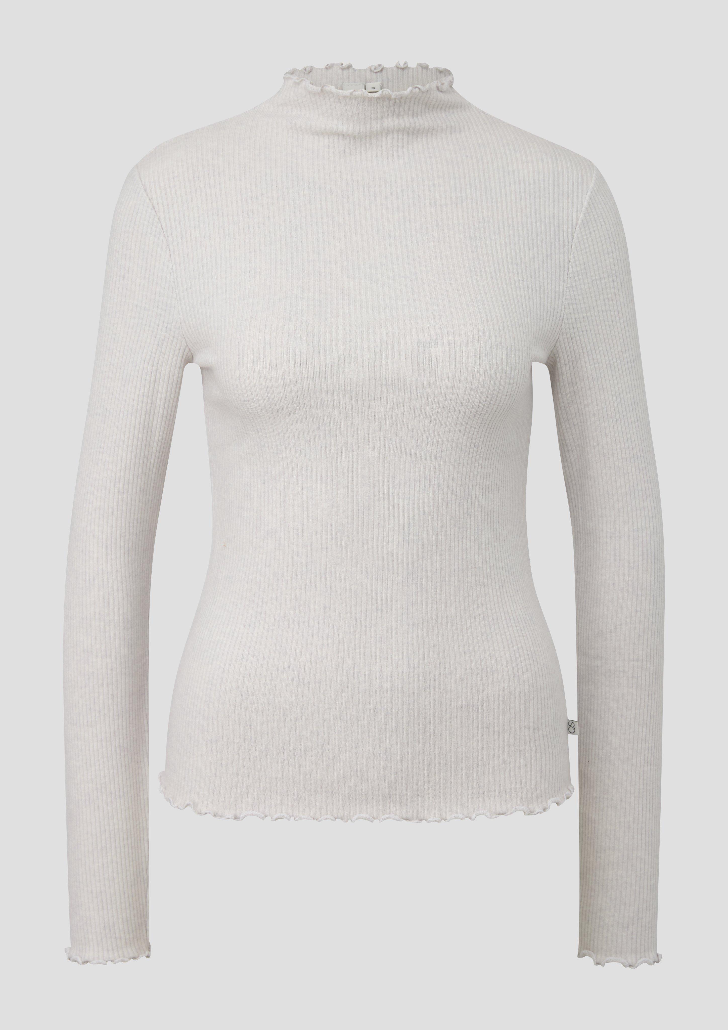 Damen T-Shirt in creme von QS