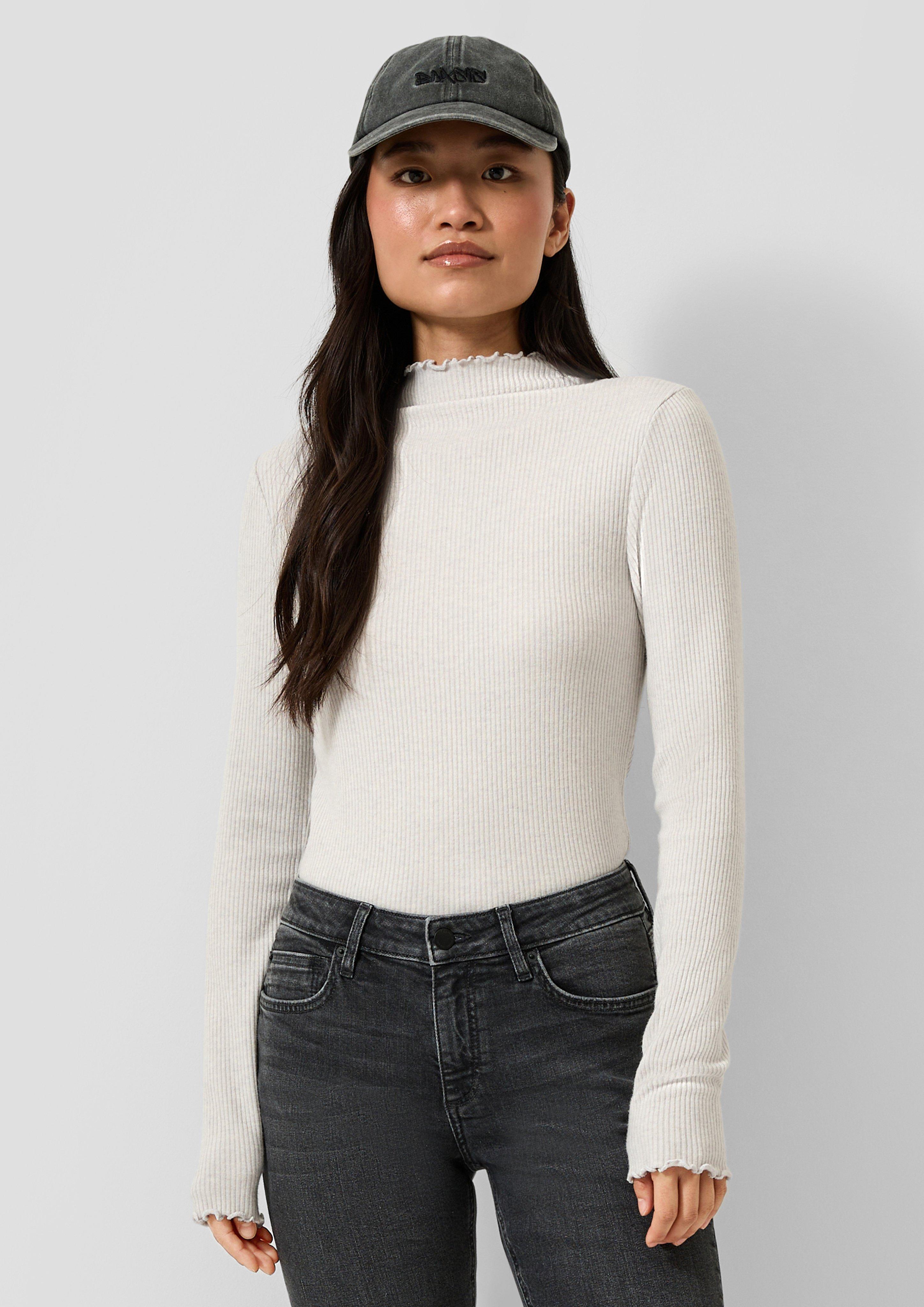 T-Shirt in Farbe creme von QS