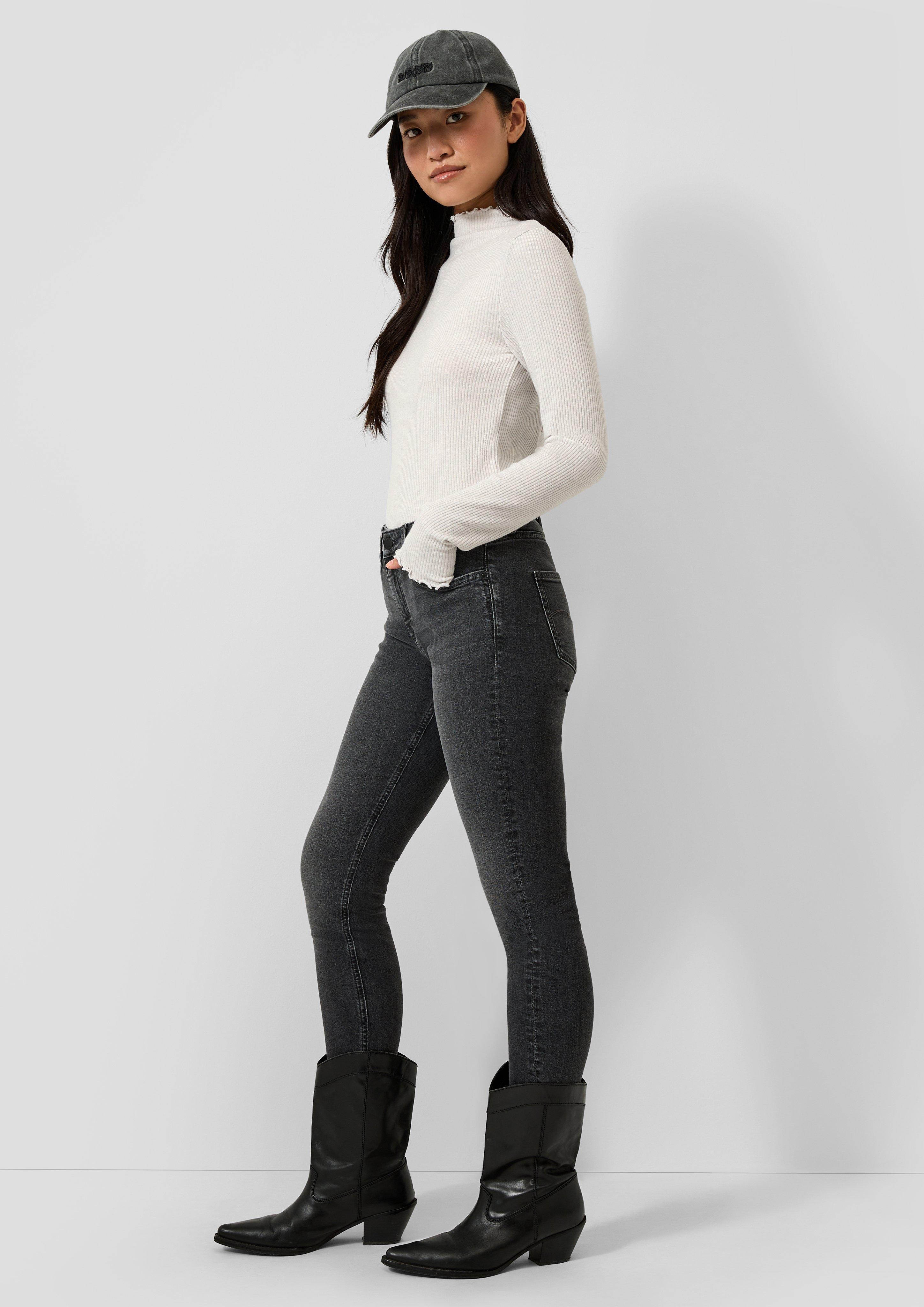 Damen T-Shirt in creme von QS