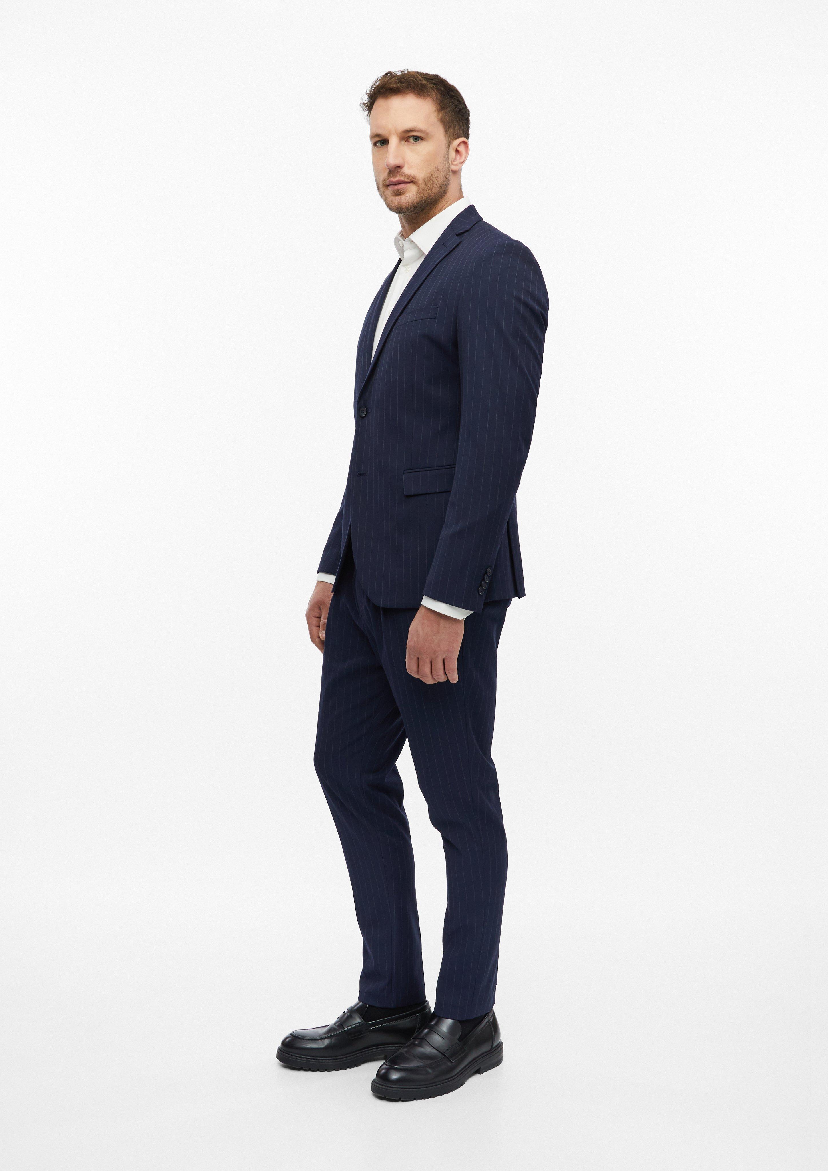 Herren Indoor-Sakko in blau von s.Oliver BLACK LABEL