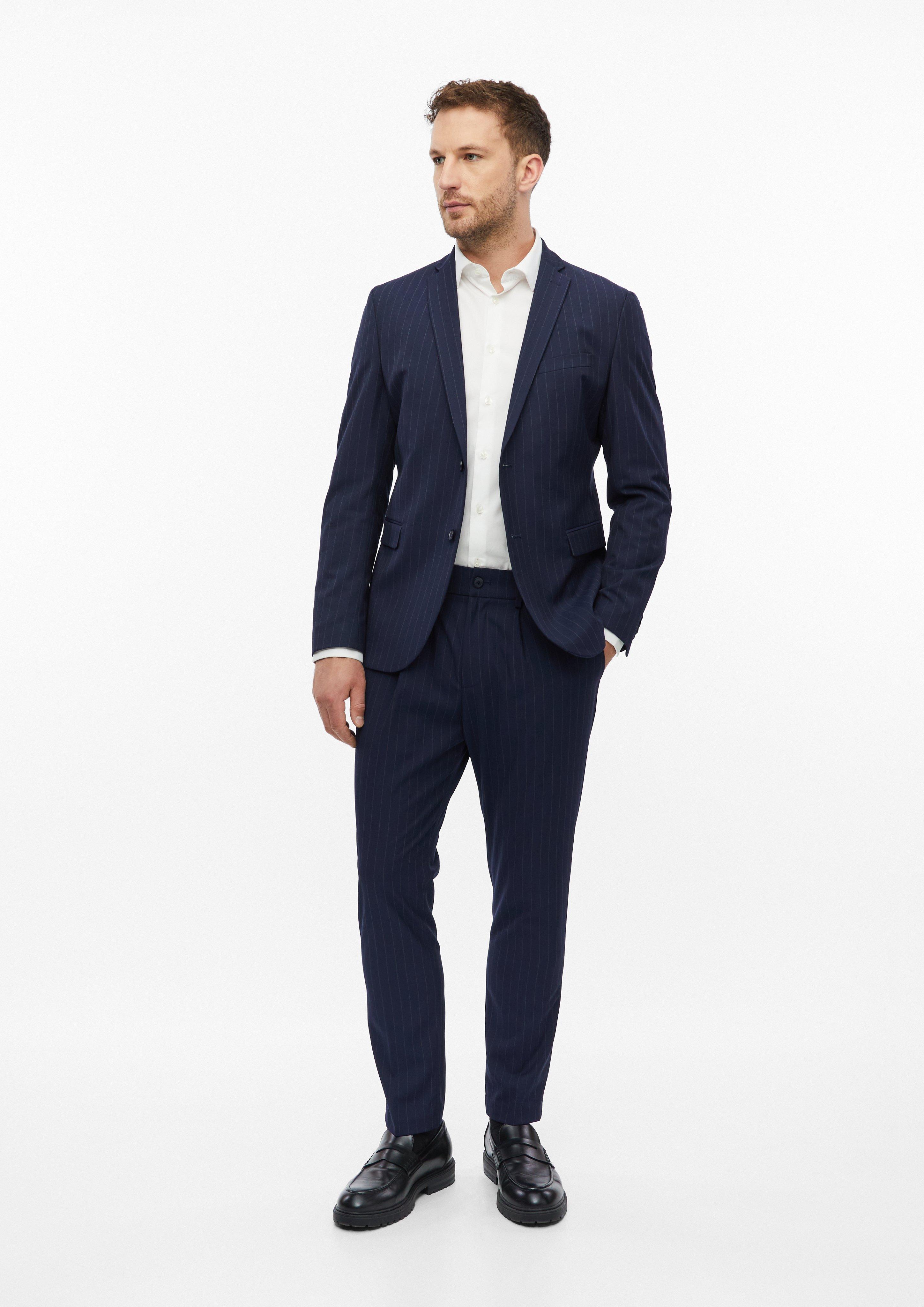 Herren Indoor-Sakko in blau von s.Oliver BLACK LABEL