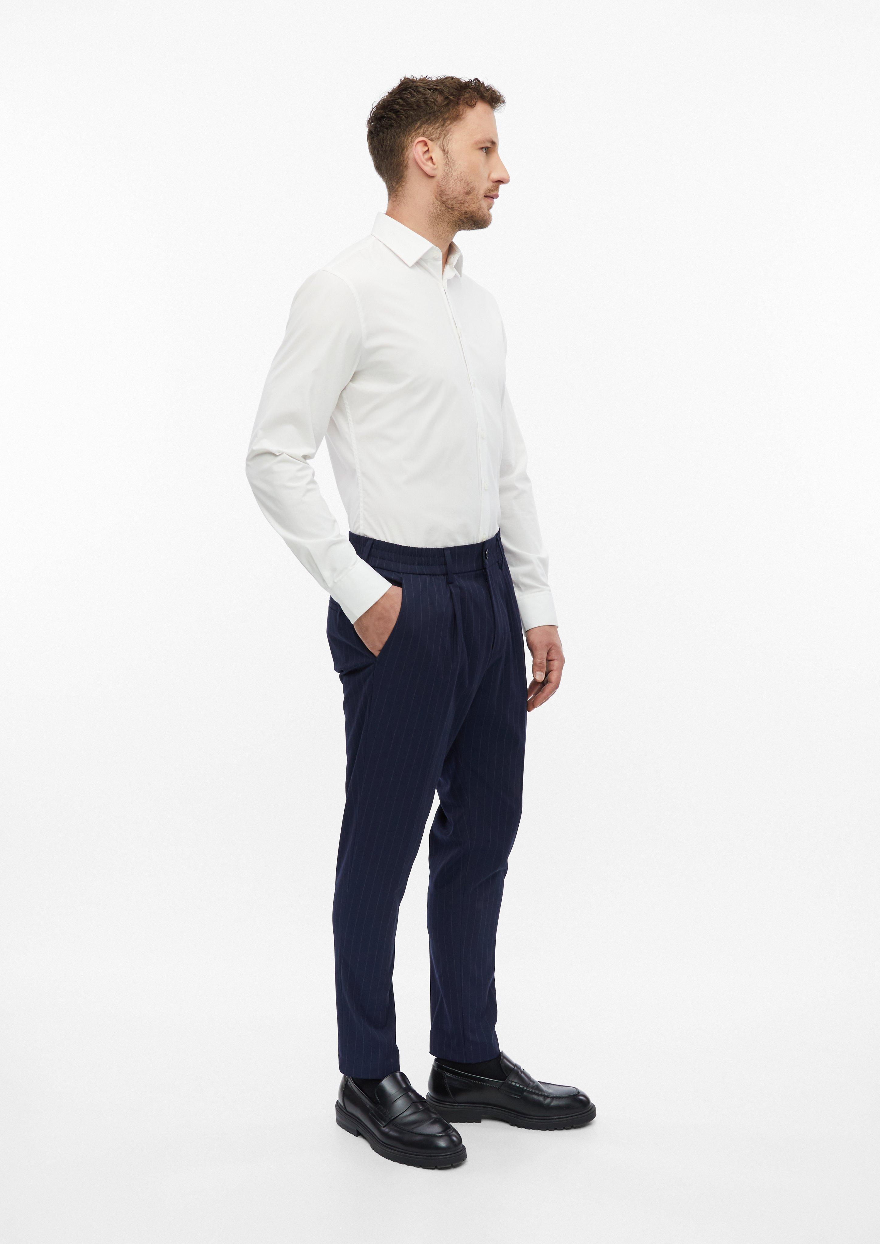 Hommes Pantalon de costume en bleu de s.Oliver BLACK LABEL