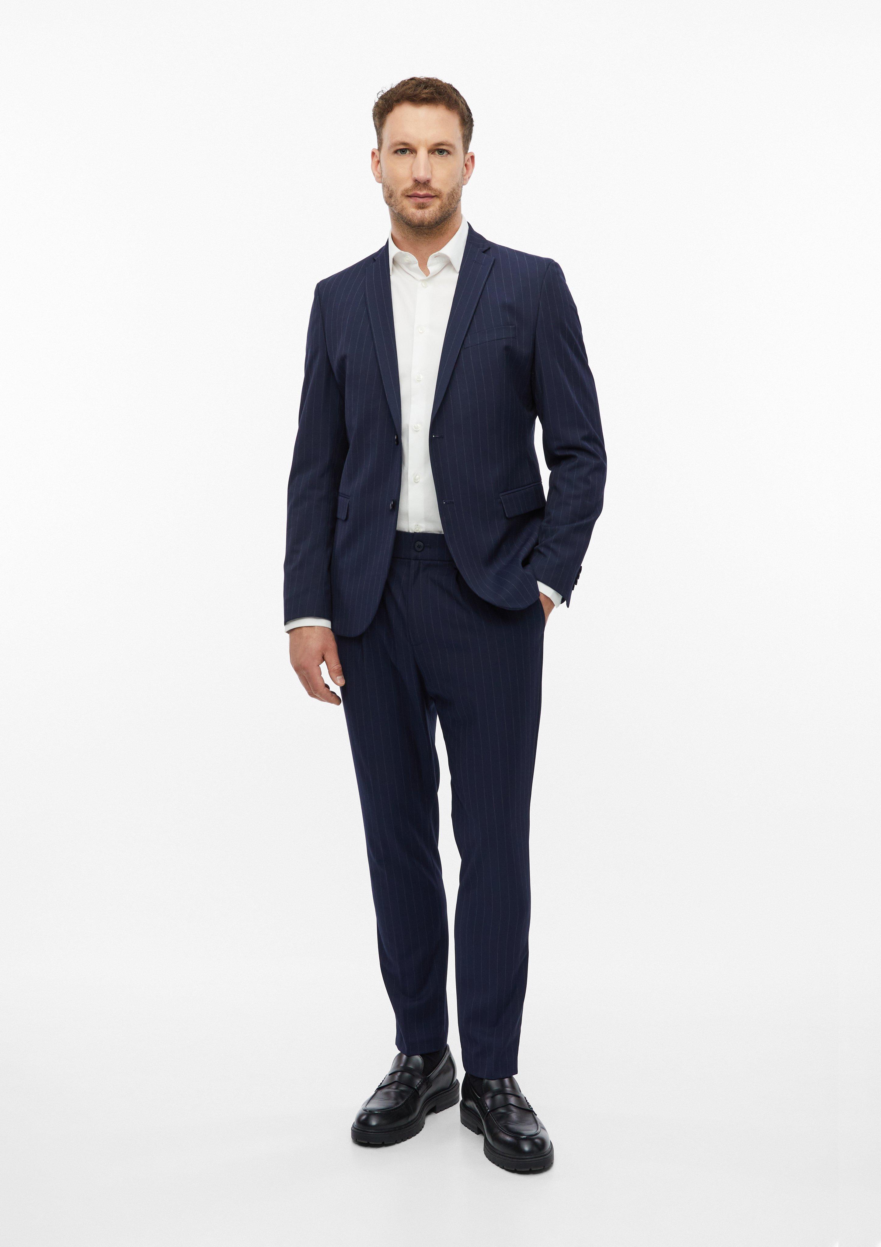 Hommes Pantalon de costume en bleu de s.Oliver BLACK LABEL