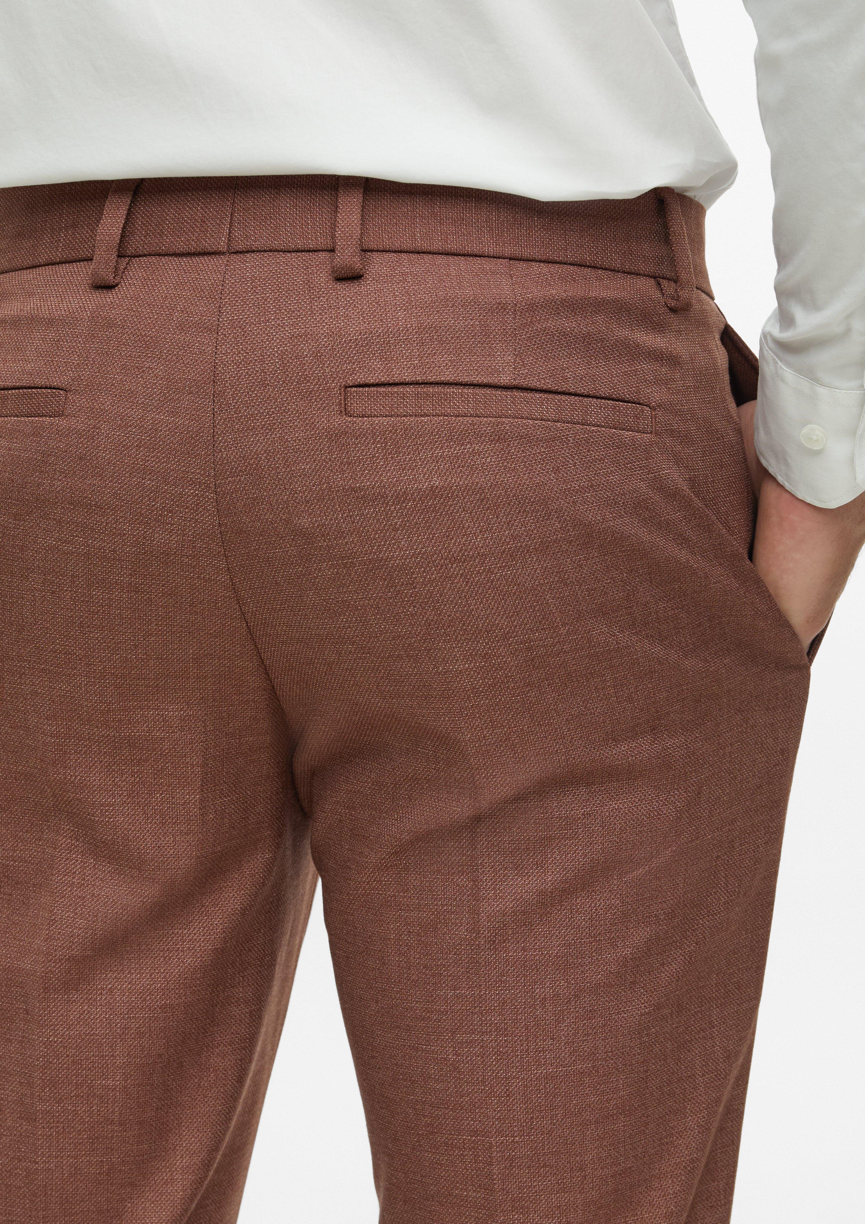 Herren Anzughose in rot von s.Oliver BLACK LABEL