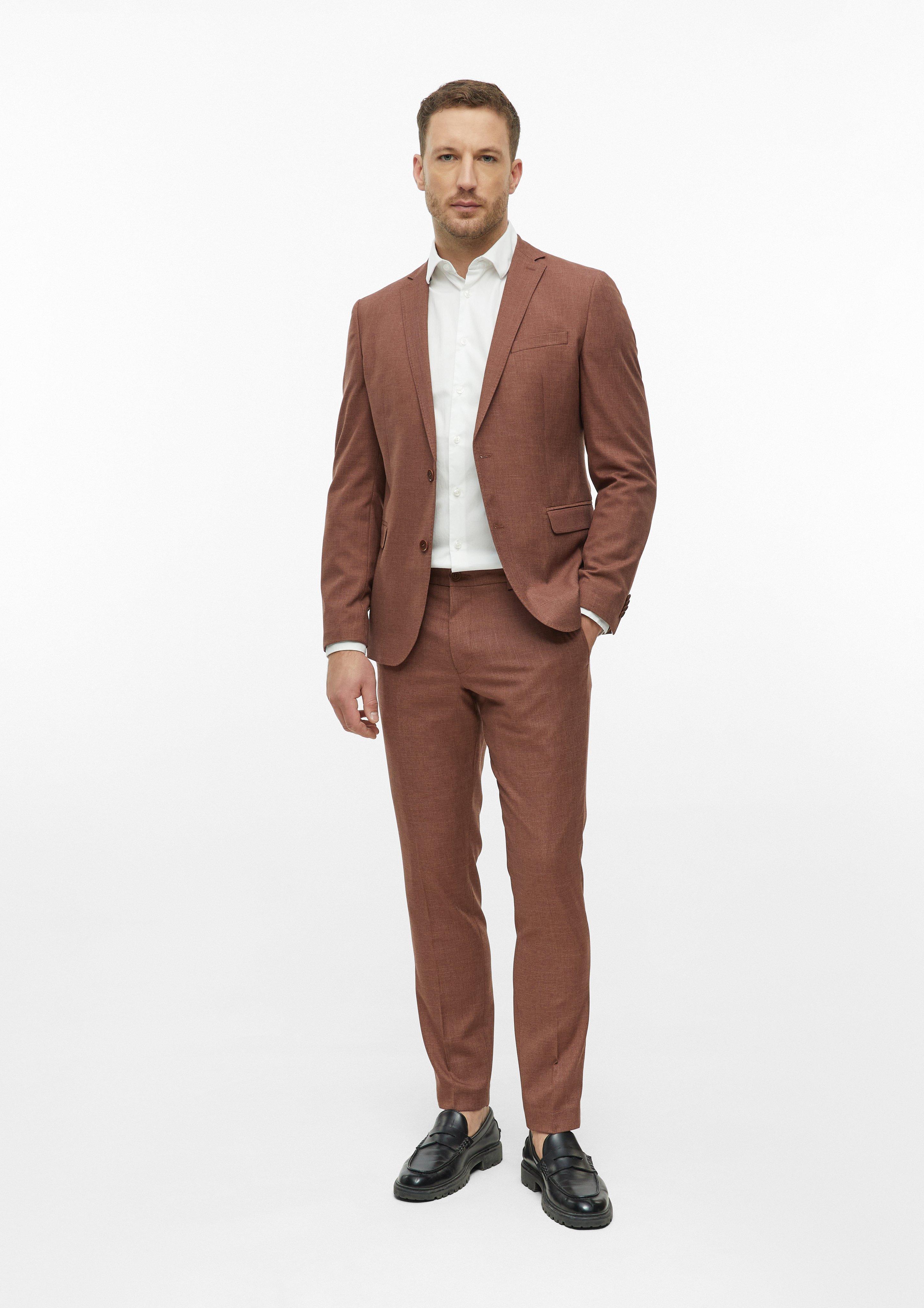 Herren Anzughose in rot von s.Oliver BLACK LABEL