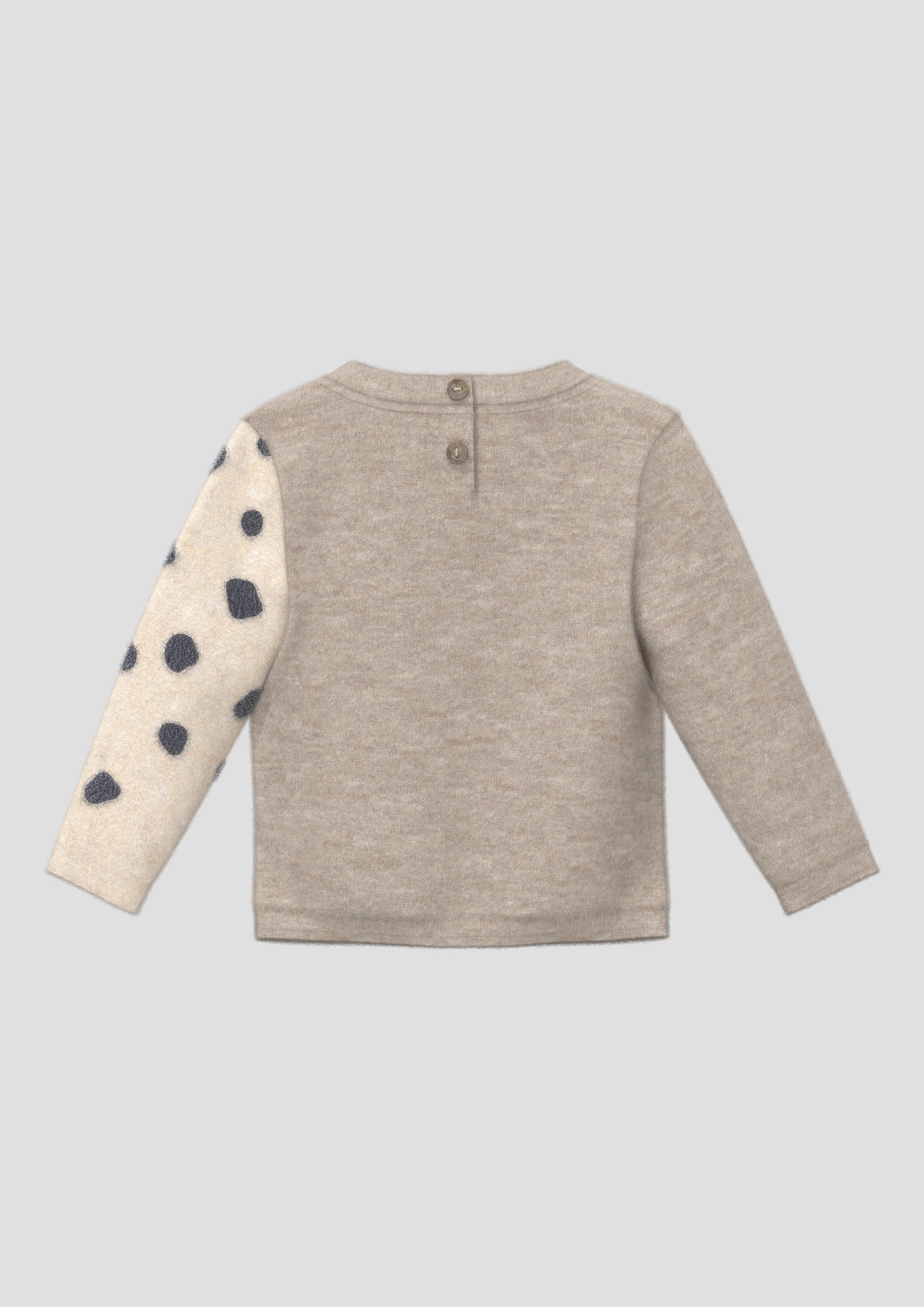 Junior Pull en tricot en brun de s.Oliver