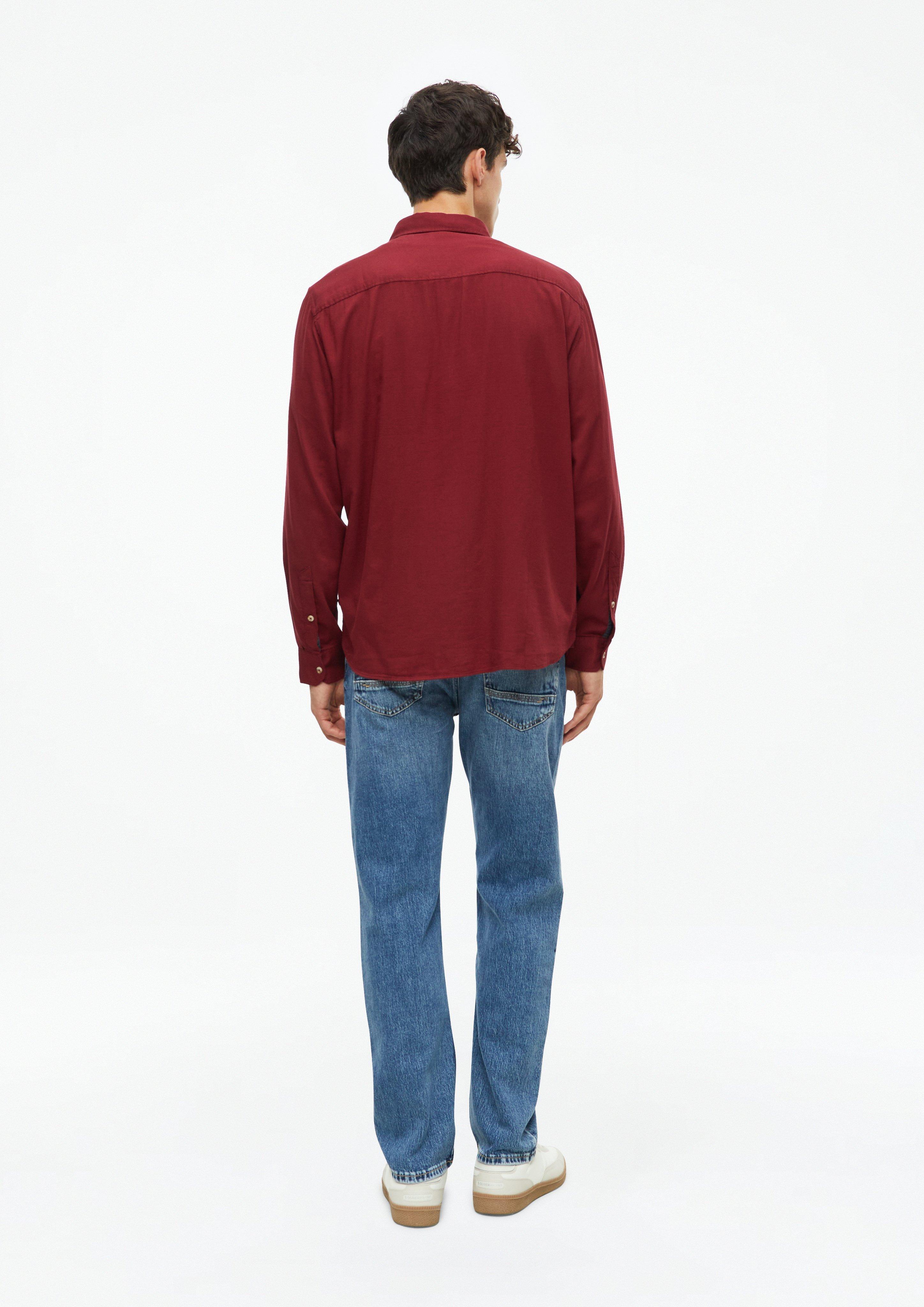 Hommes Chemise en rouge de s.Oliver