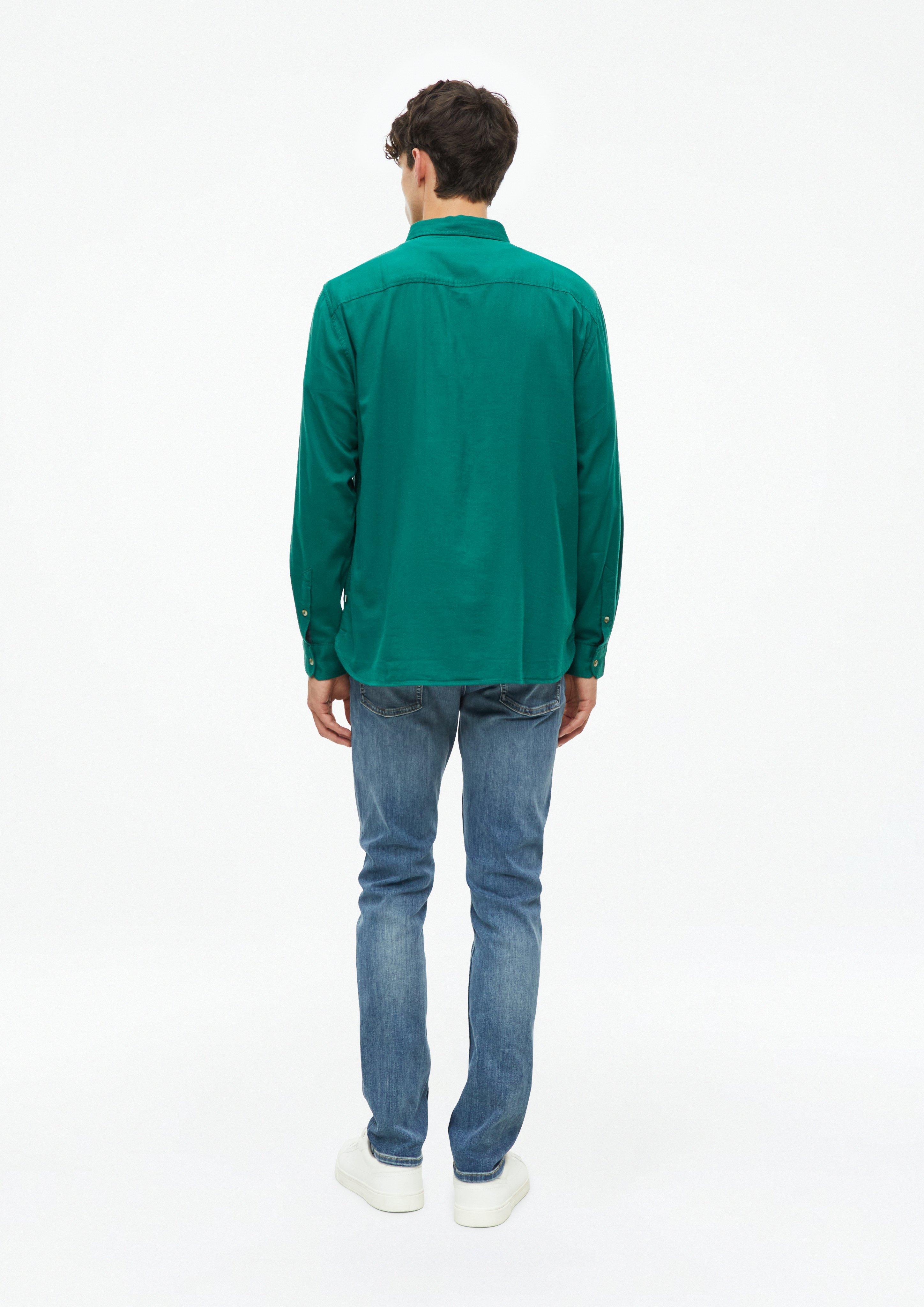 Hommes Chemise en vert de s.Oliver
