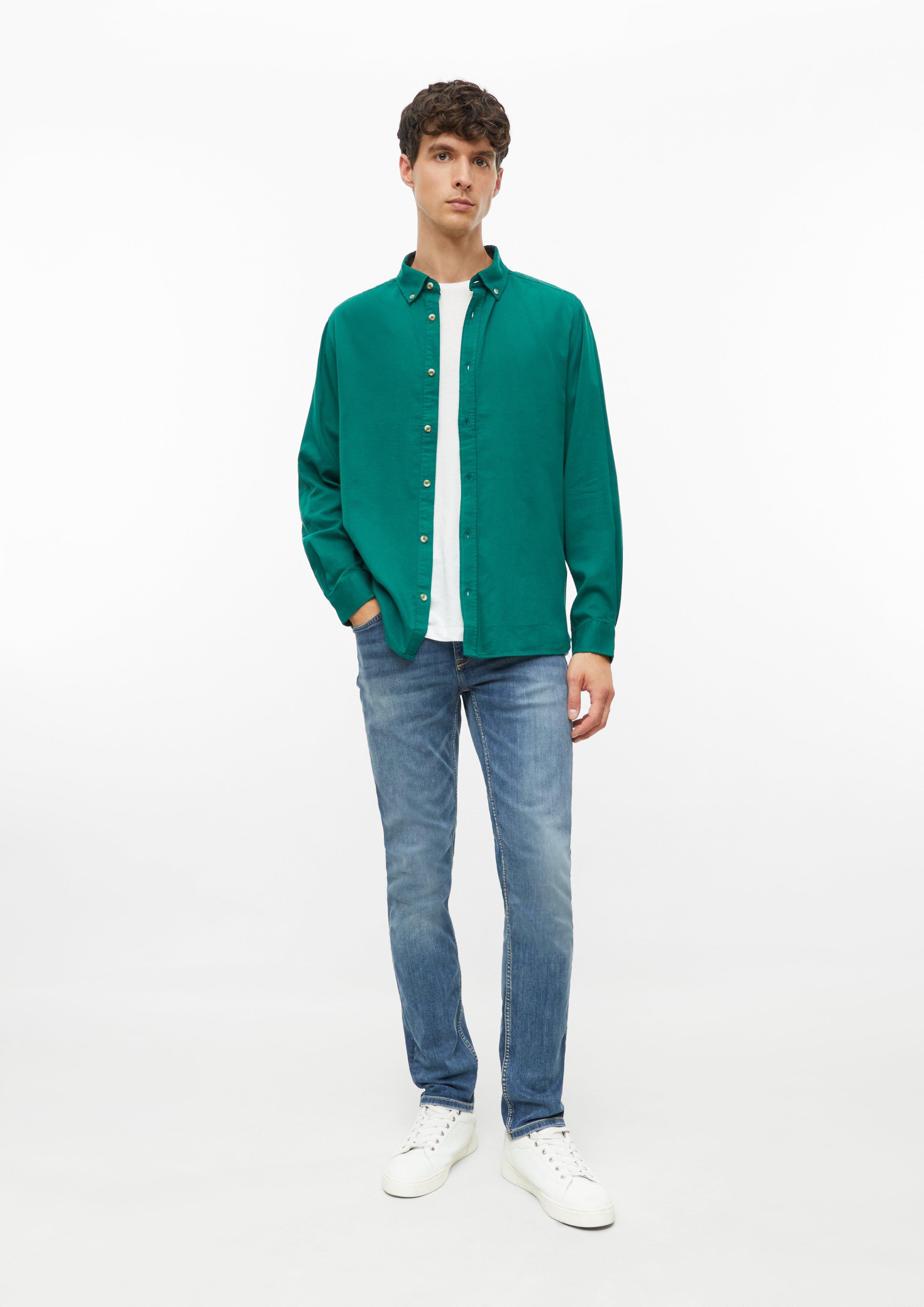 Hommes Chemise en vert de s.Oliver
