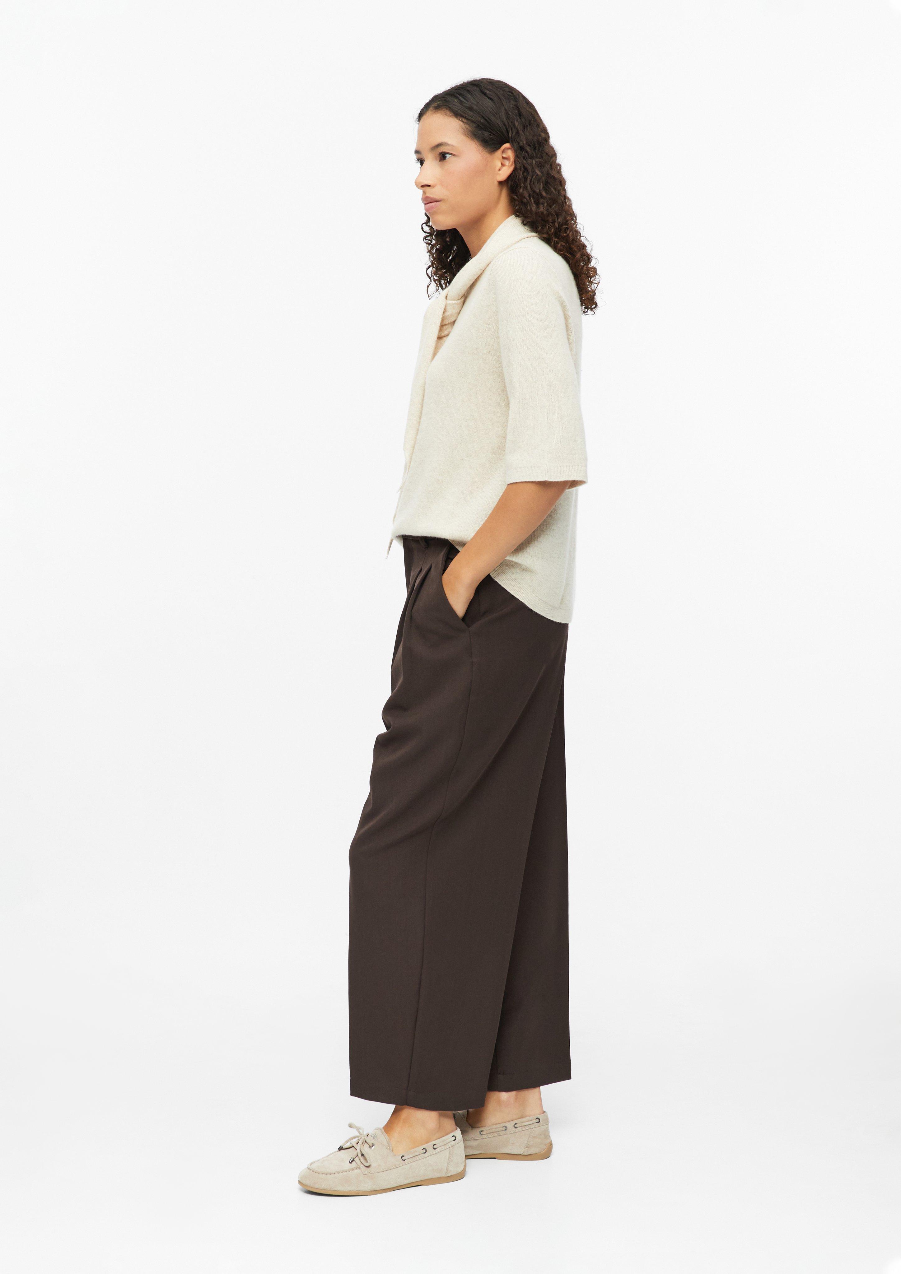 Femmes Pull en maille avec écharpe amovible en beige de s.Oliver