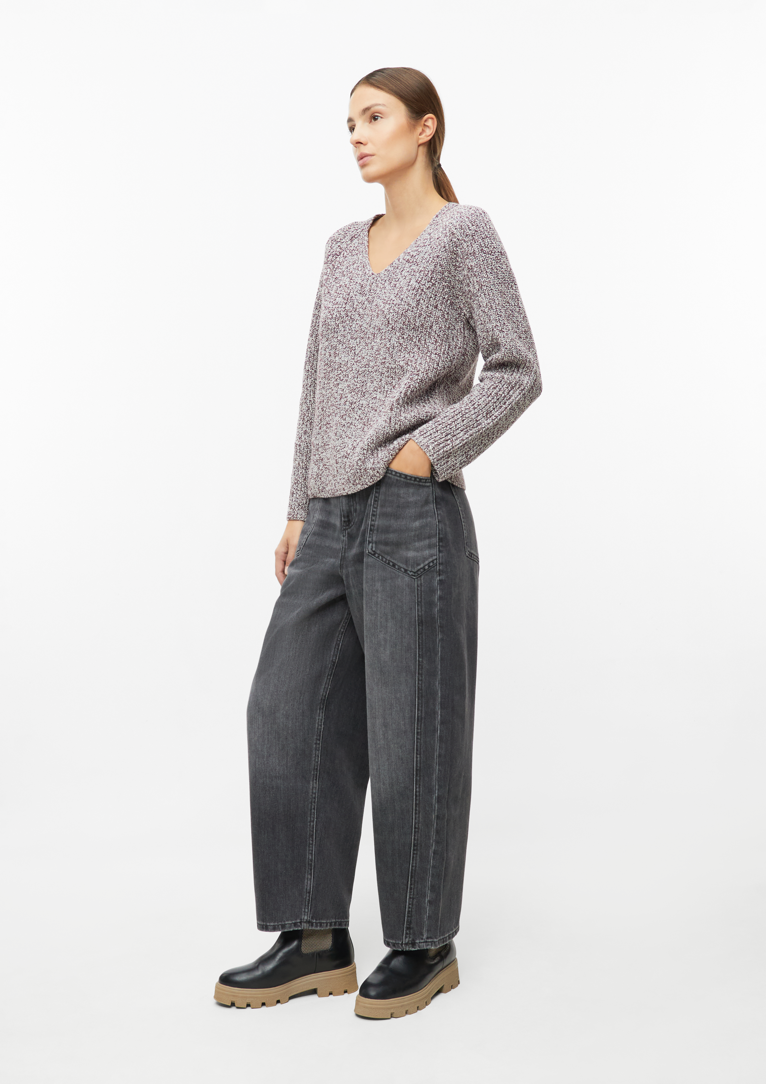 Femmes Pull en tricot en rouge de s.Oliver