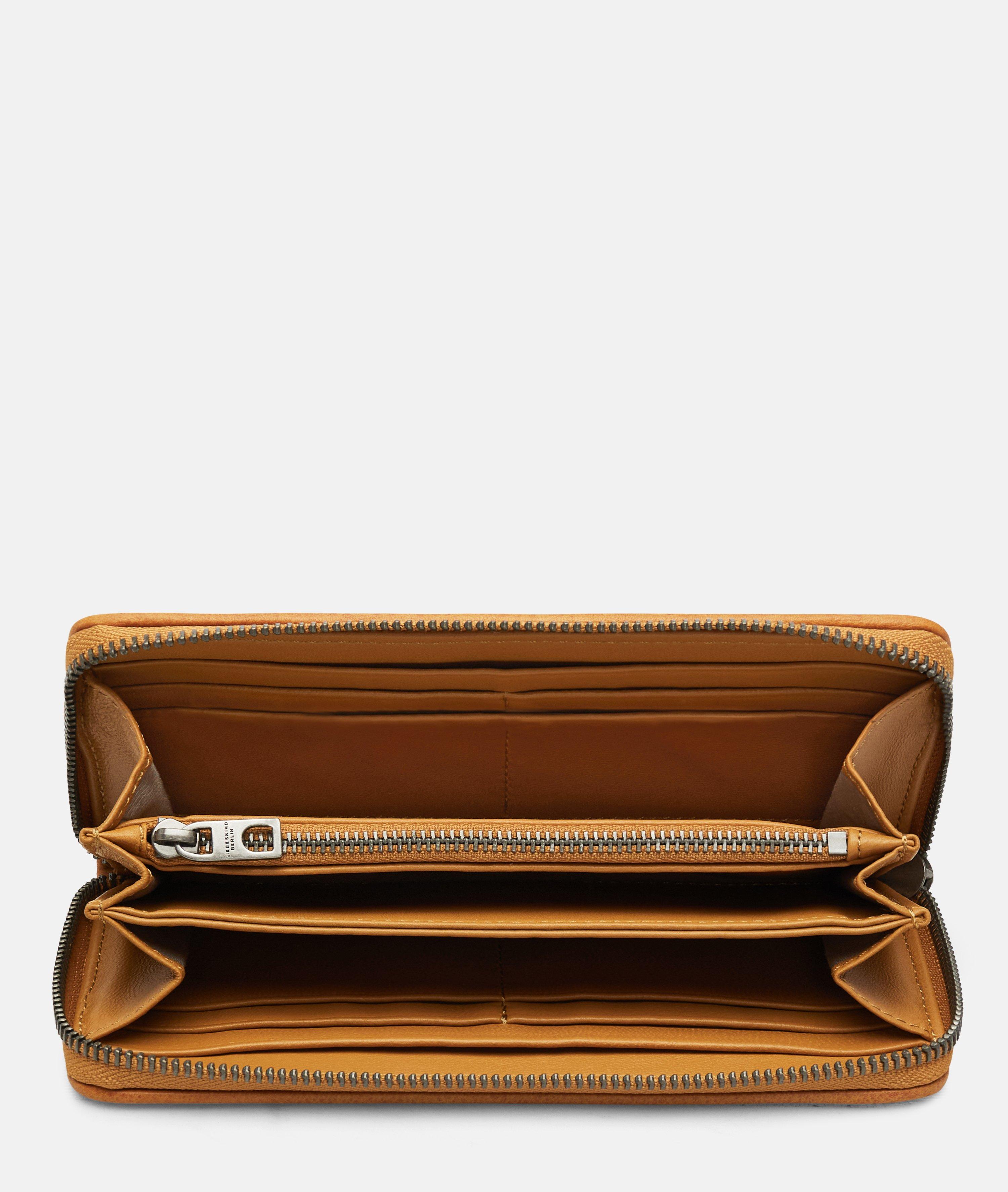 Wallet in yellow & blue