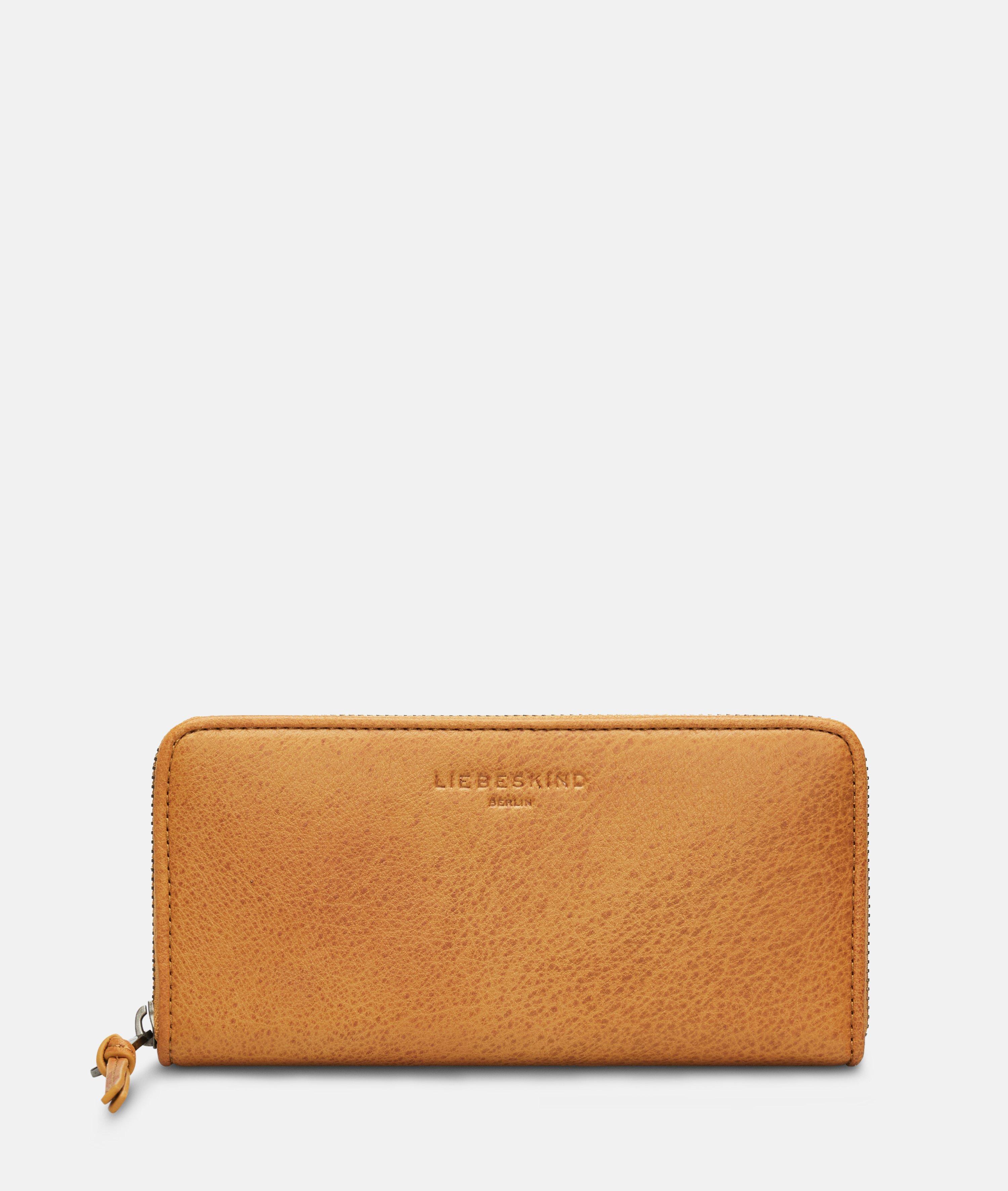 Wallet in yellow & blue