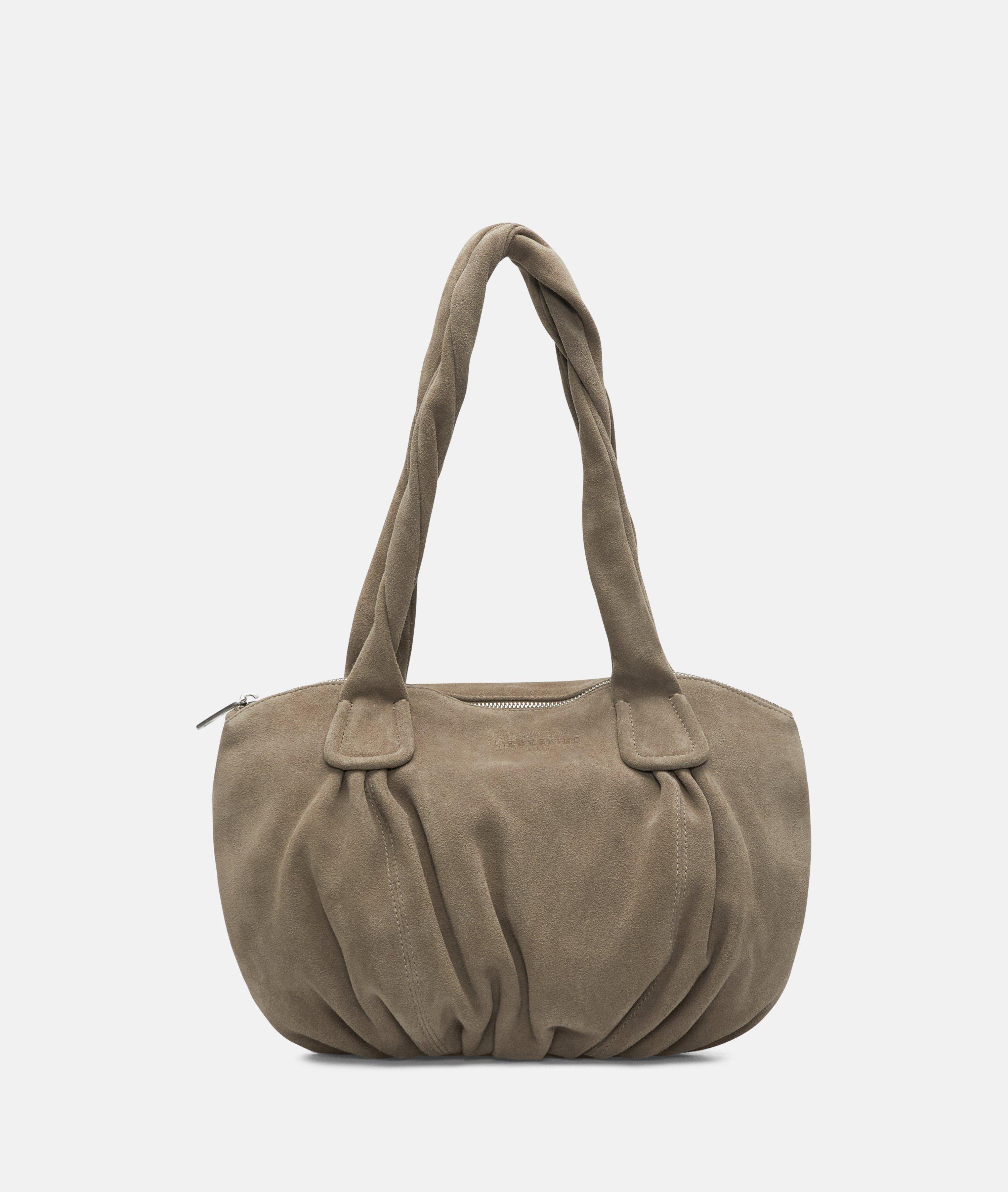 Shopper in olive & yellow