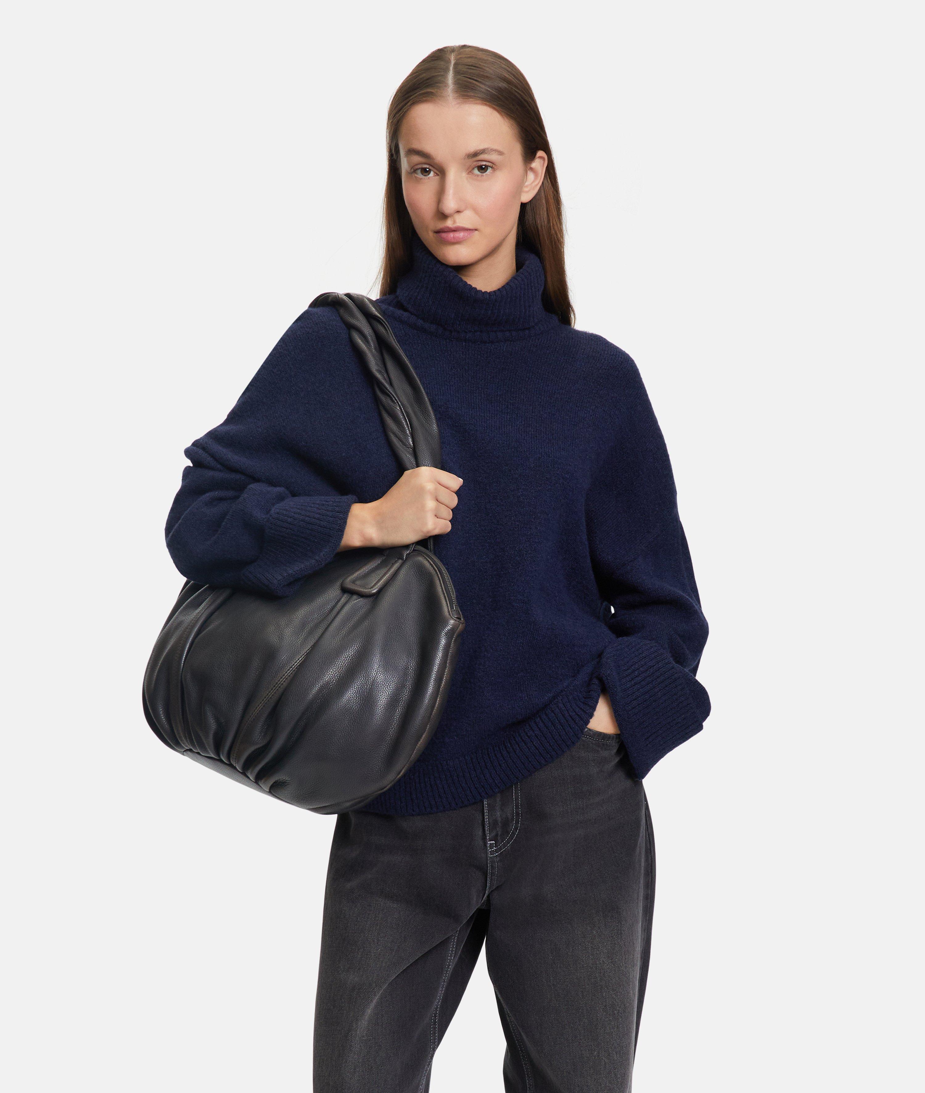 Shopper en noir & brun