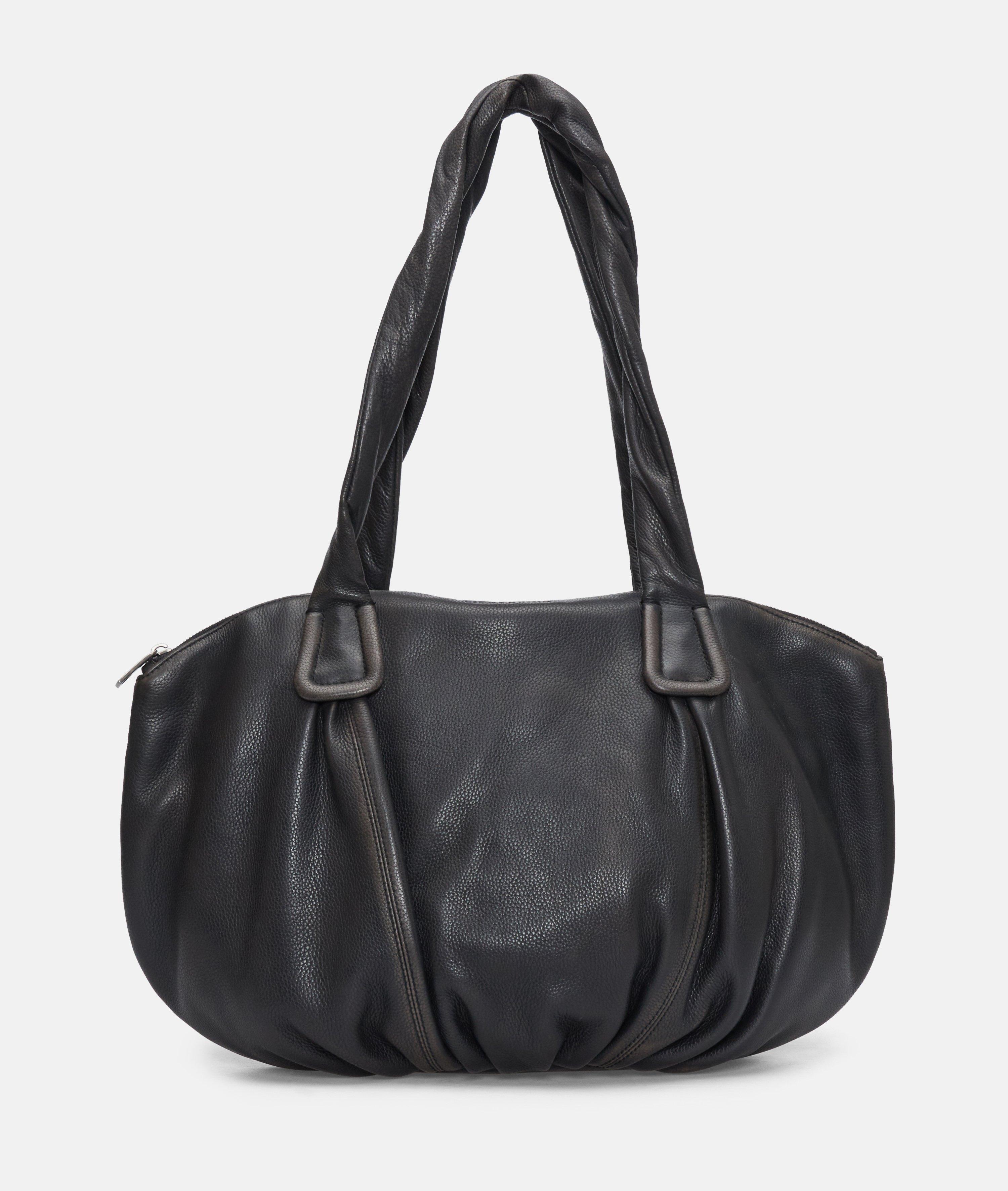 Shopper en noir & brun