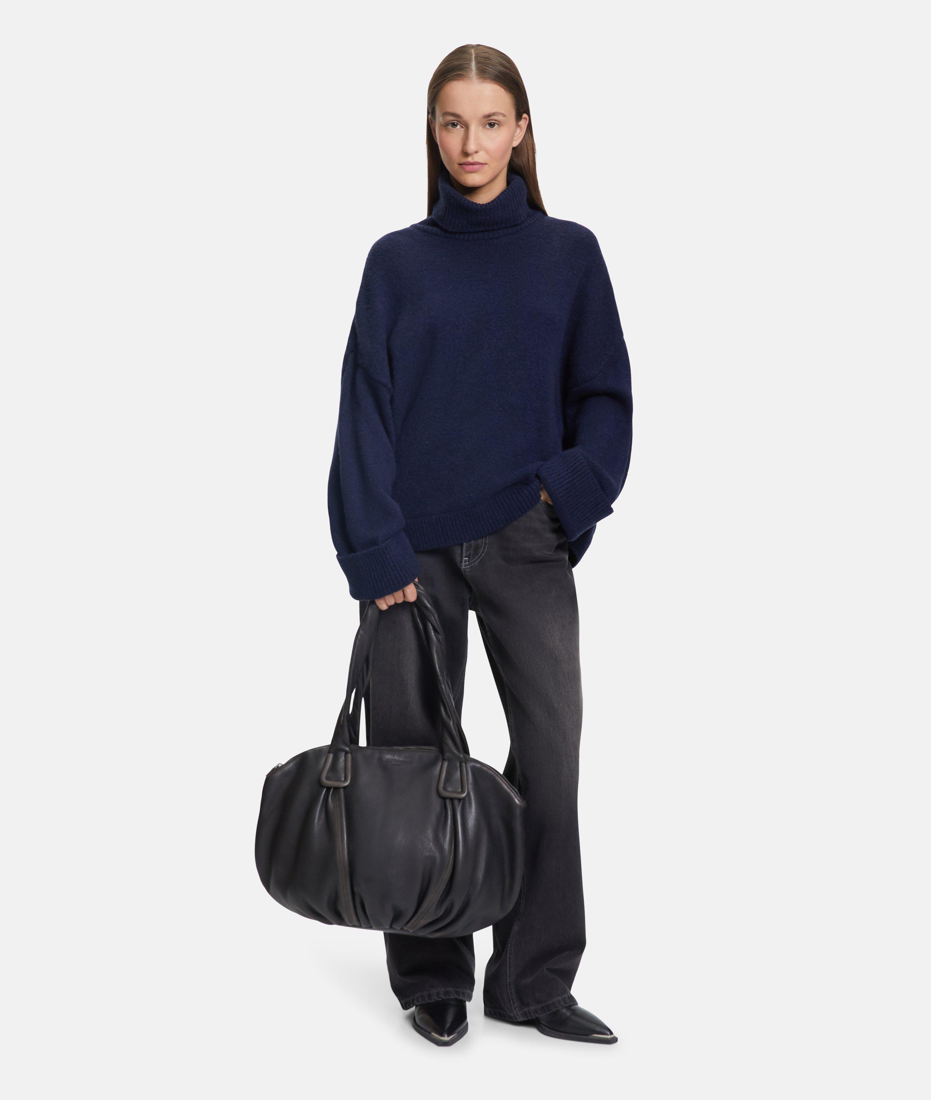 Shopper en noir & brun