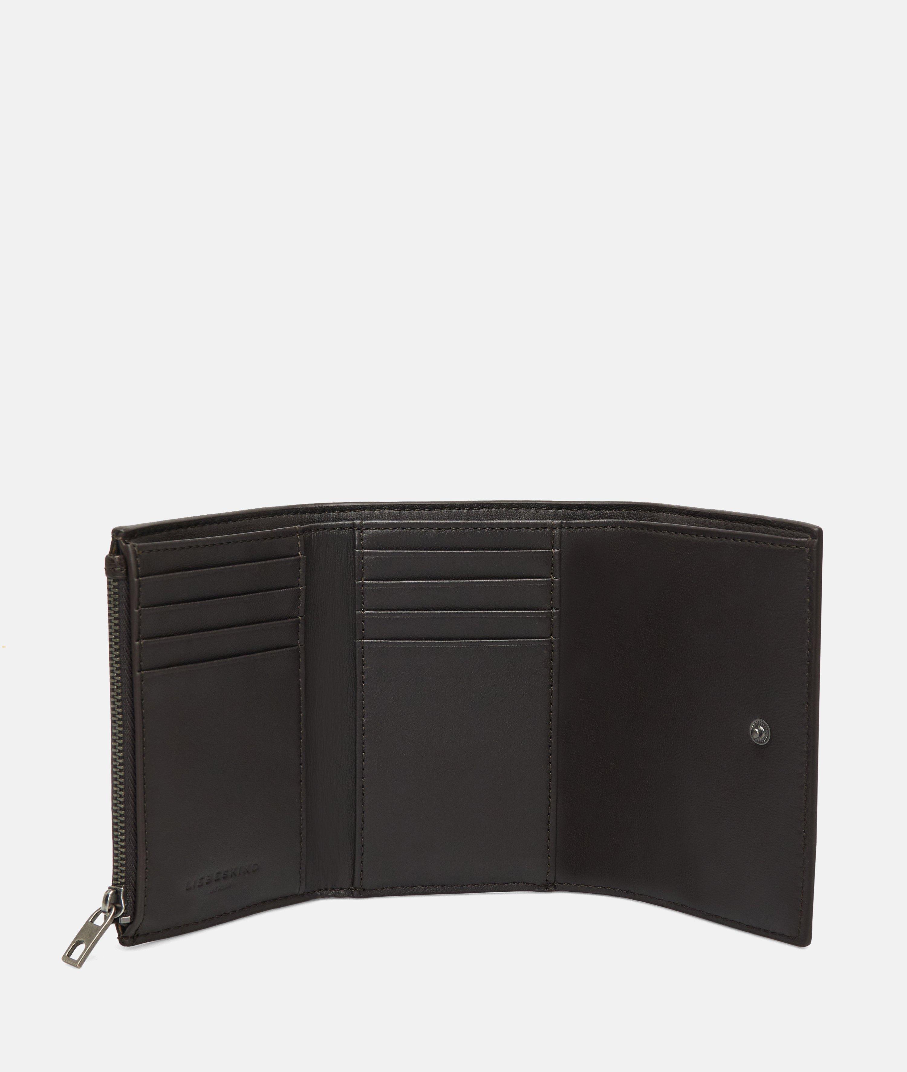 Linn Geldbörse M in braun & schwarz