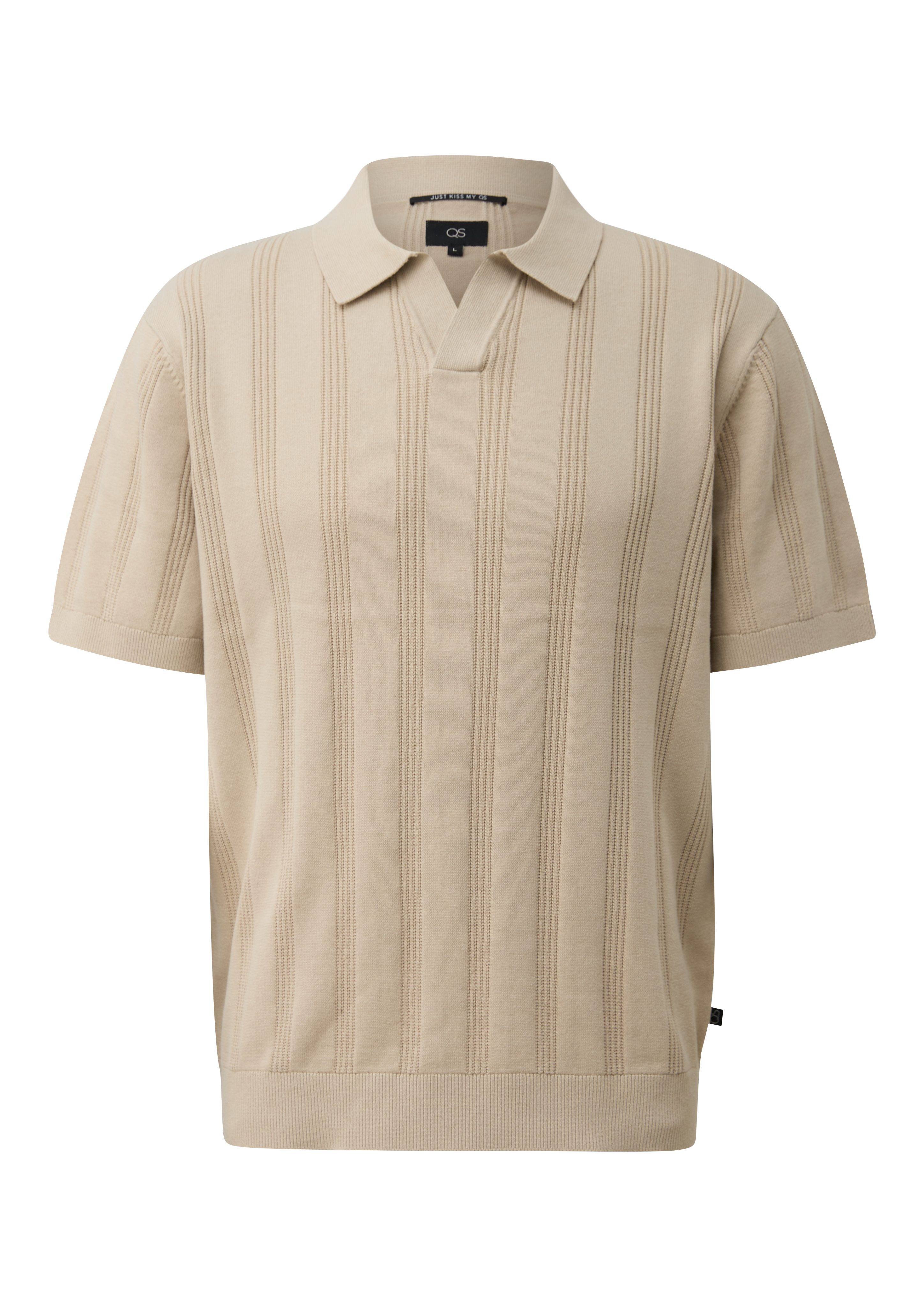 Gestricktes Poloshirt