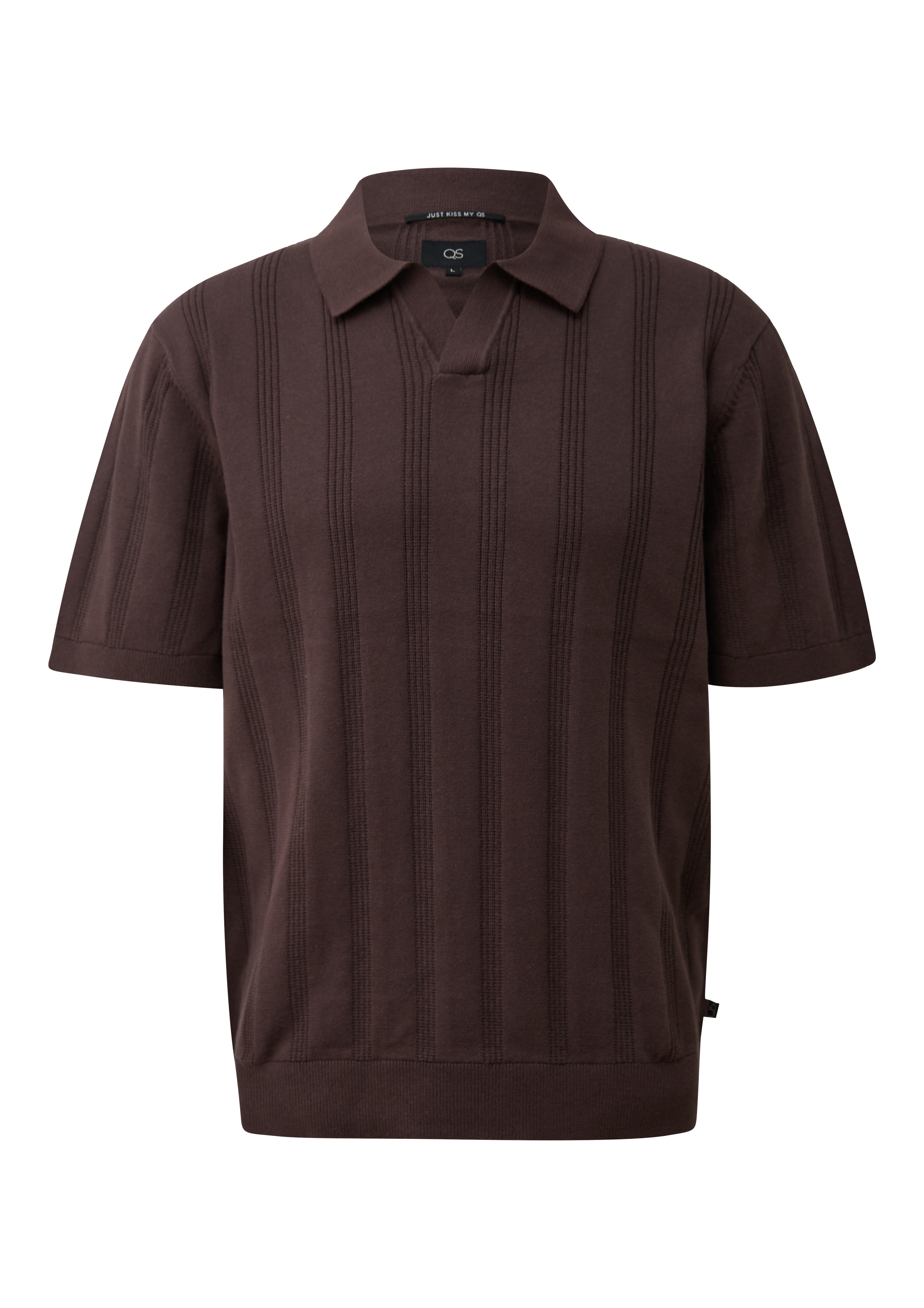 Gebreid poloshirt