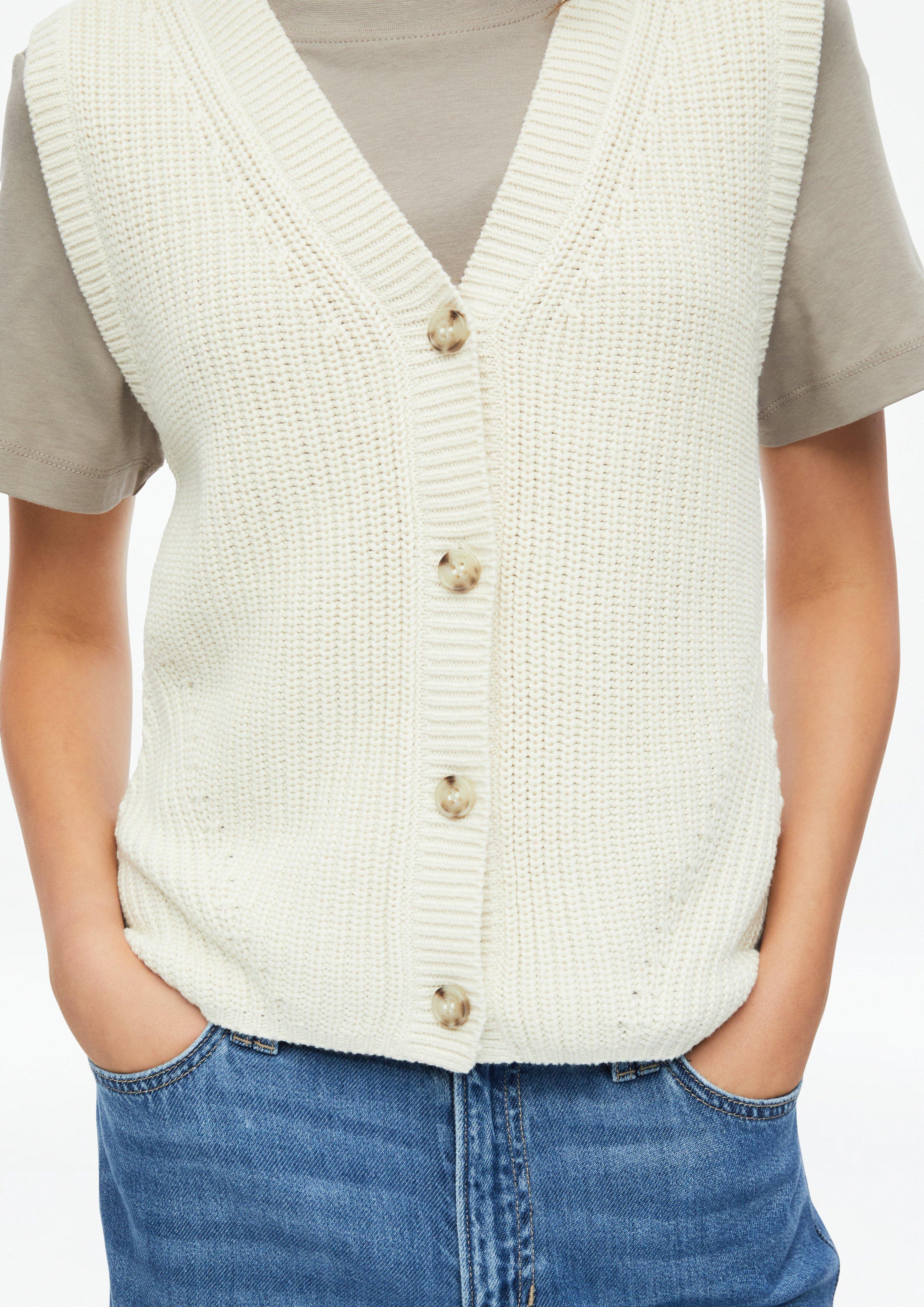 Damen Strickjacke in creme von s.Oliver