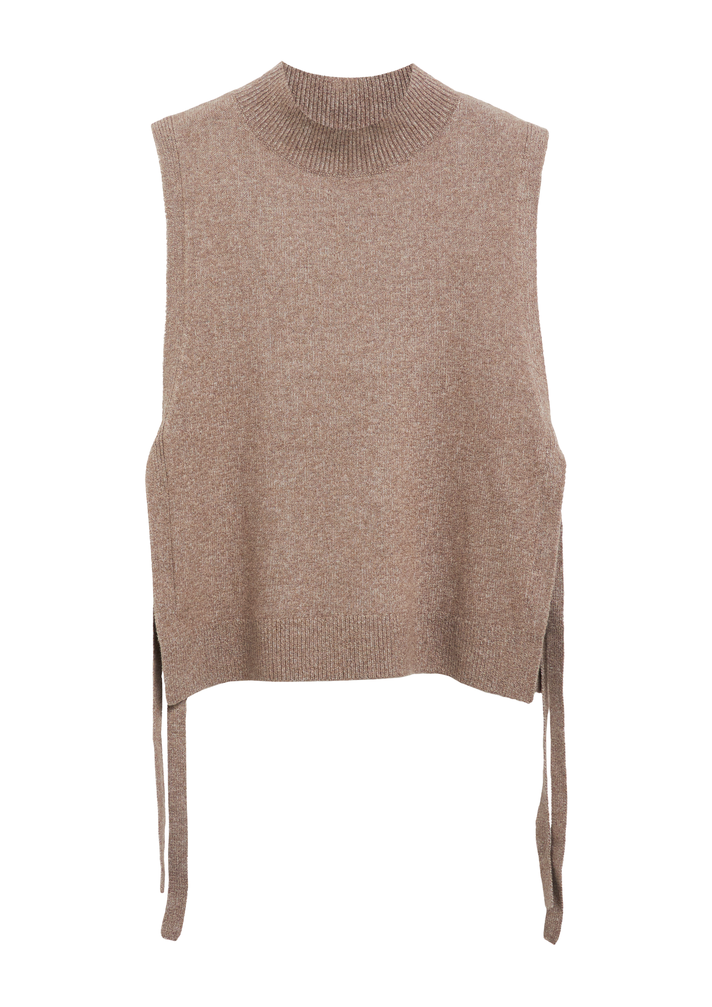 Gebreide vestjes van een wolmix