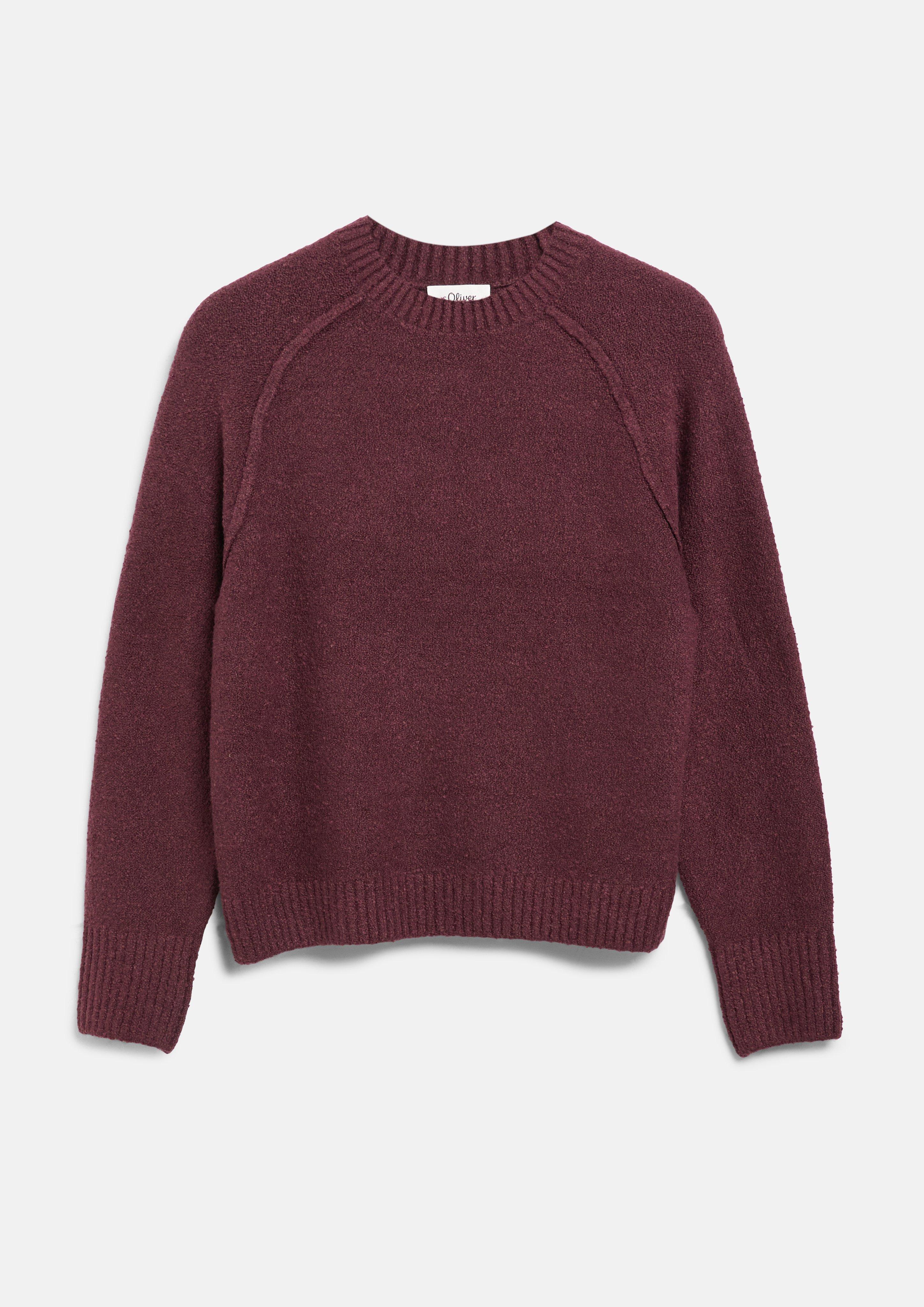 Damen Strickpullover in rot von s.Oliver