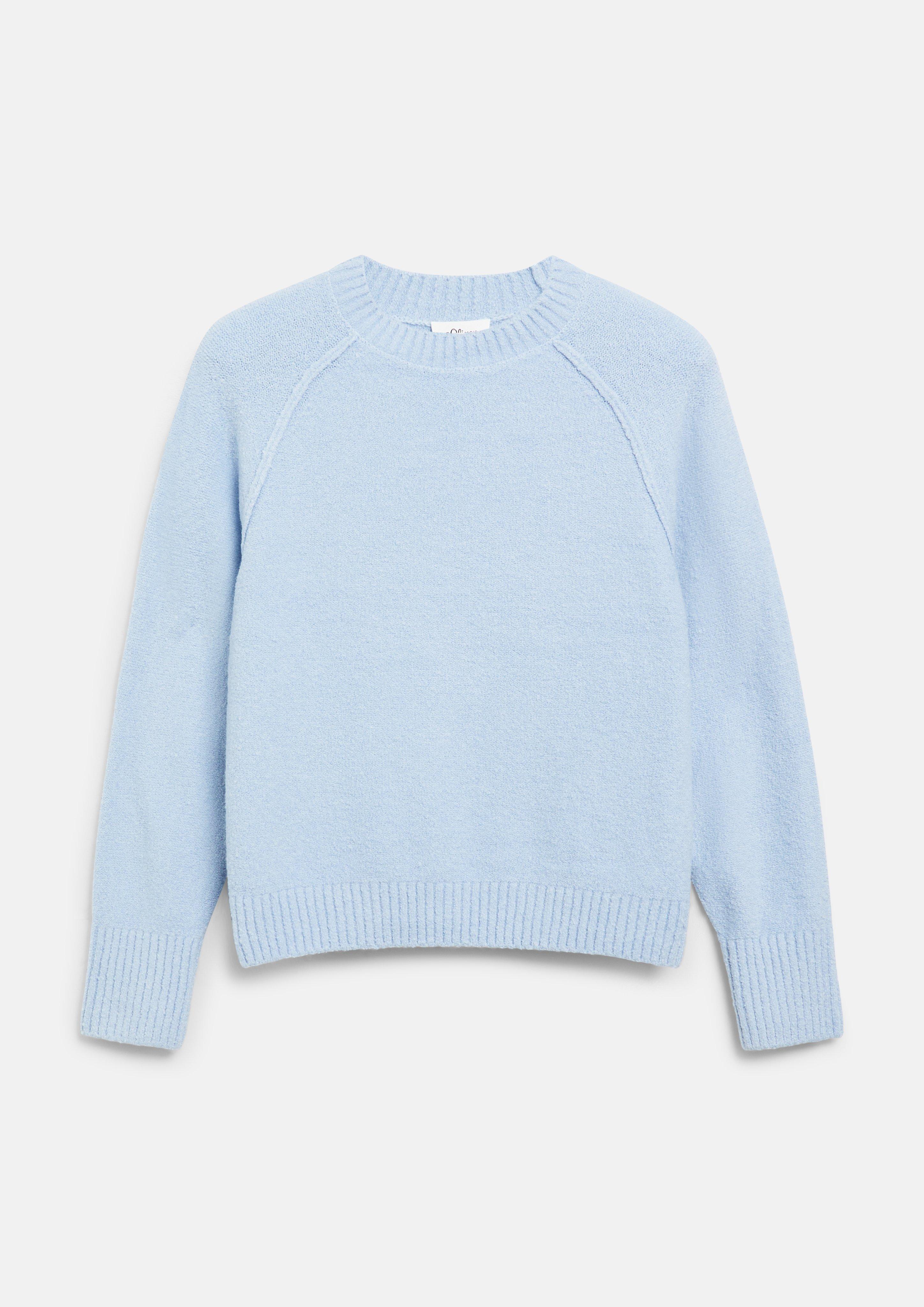 Damen Strickpullover in blau von s.Oliver