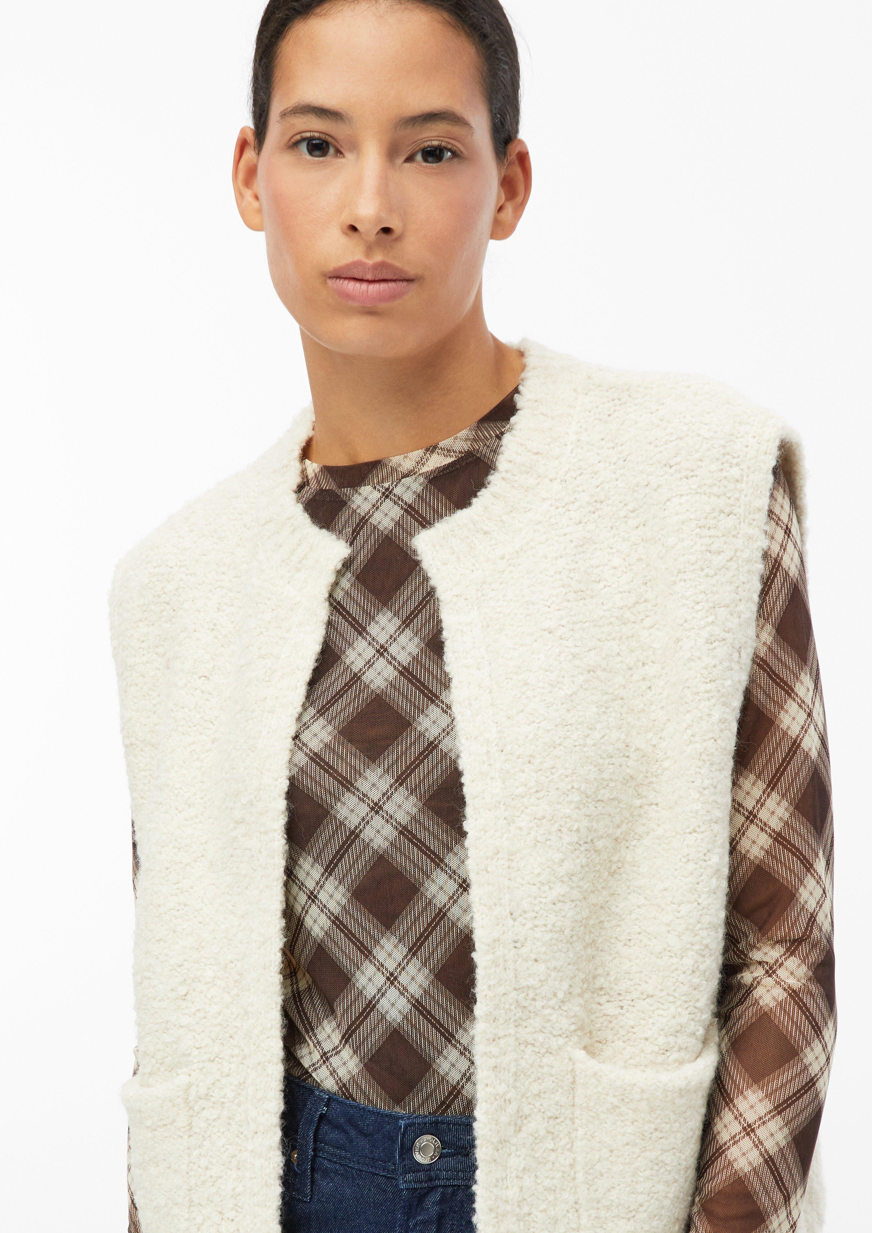 Femmes Veste en tricot en beige de s.Oliver
