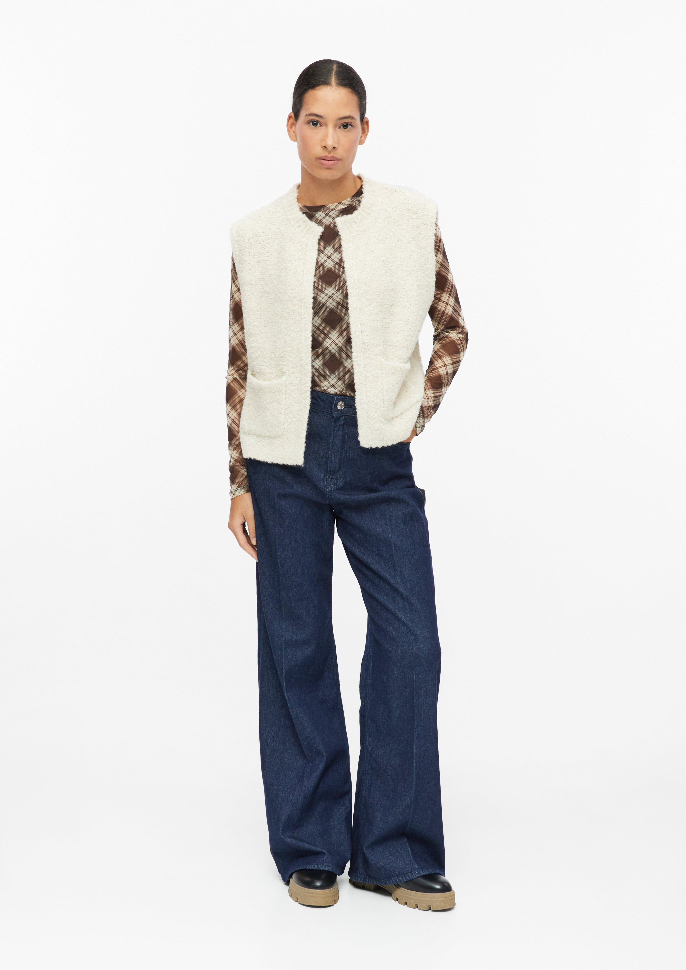 Femmes Veste en tricot en beige de s.Oliver