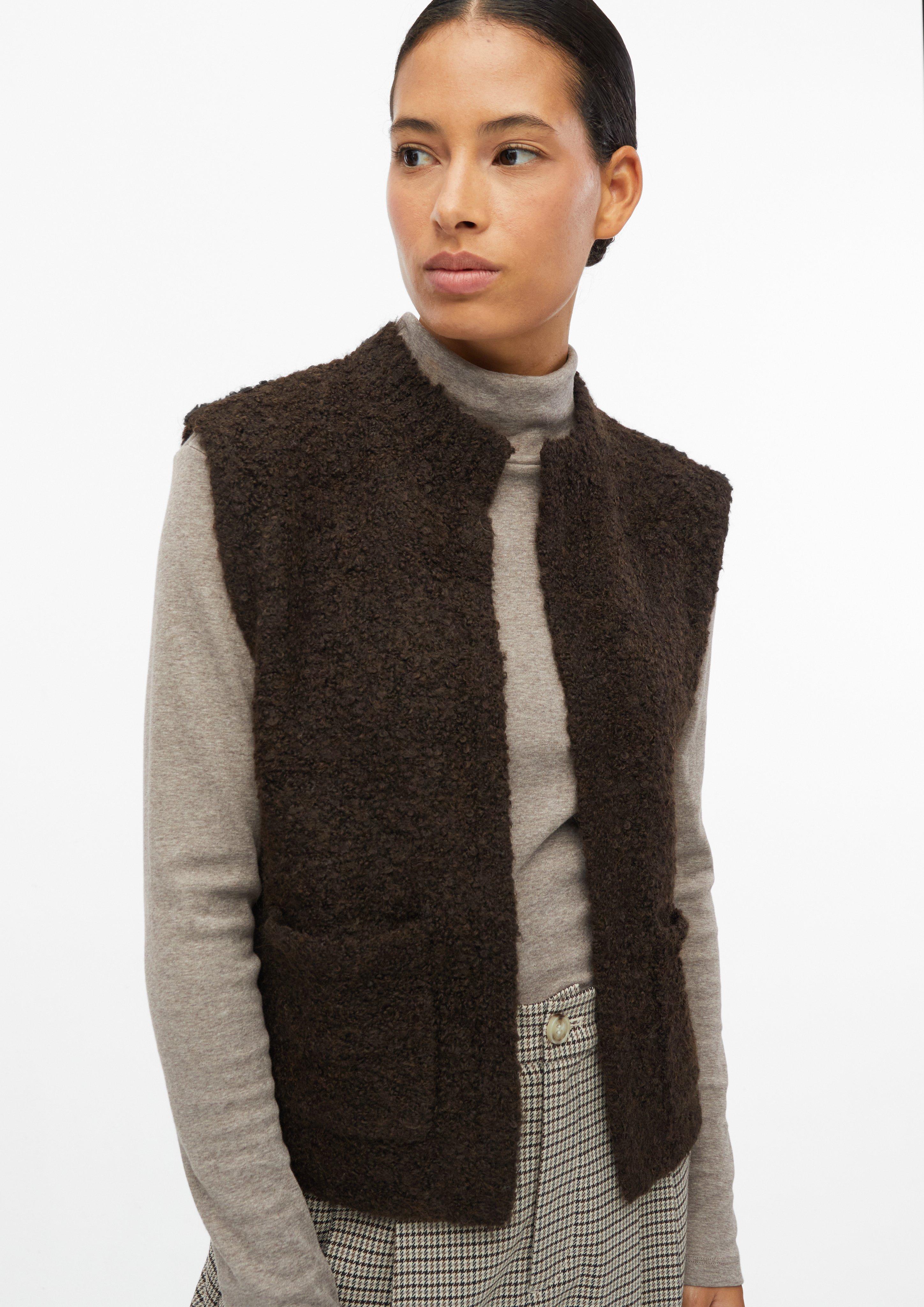 Femmes Veste en tricot en brun de s.Oliver