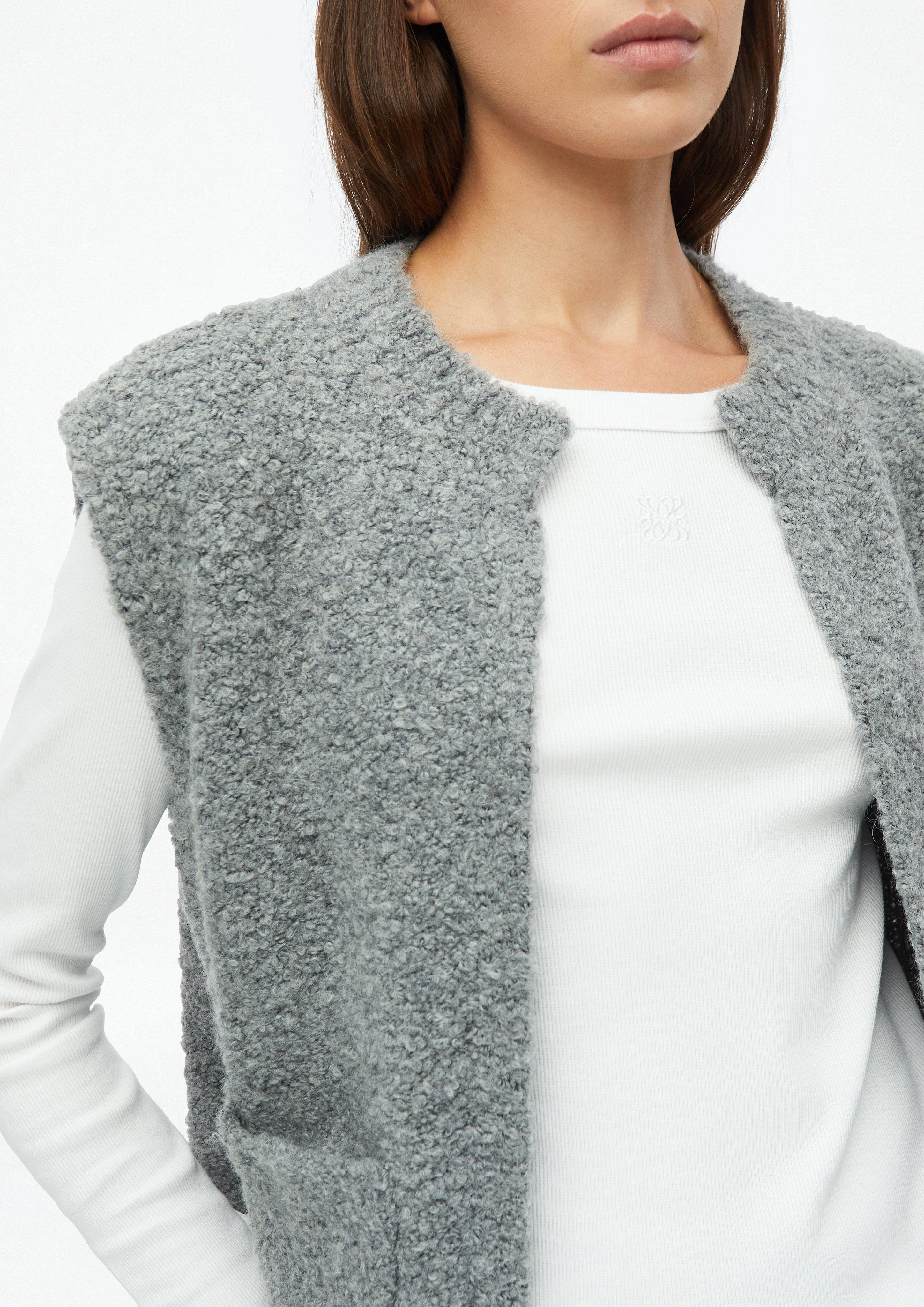 Femmes Veste en tricot en gris de s.Oliver