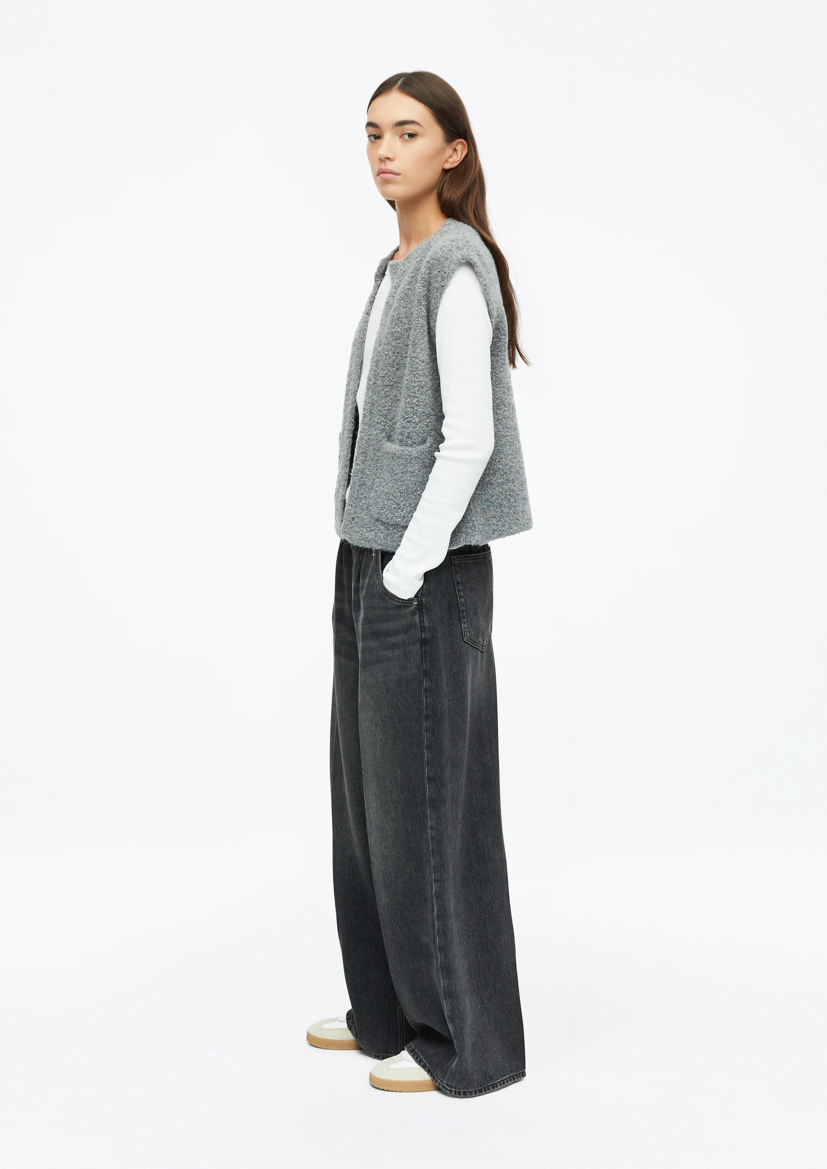 Femmes Veste en tricot en gris de s.Oliver