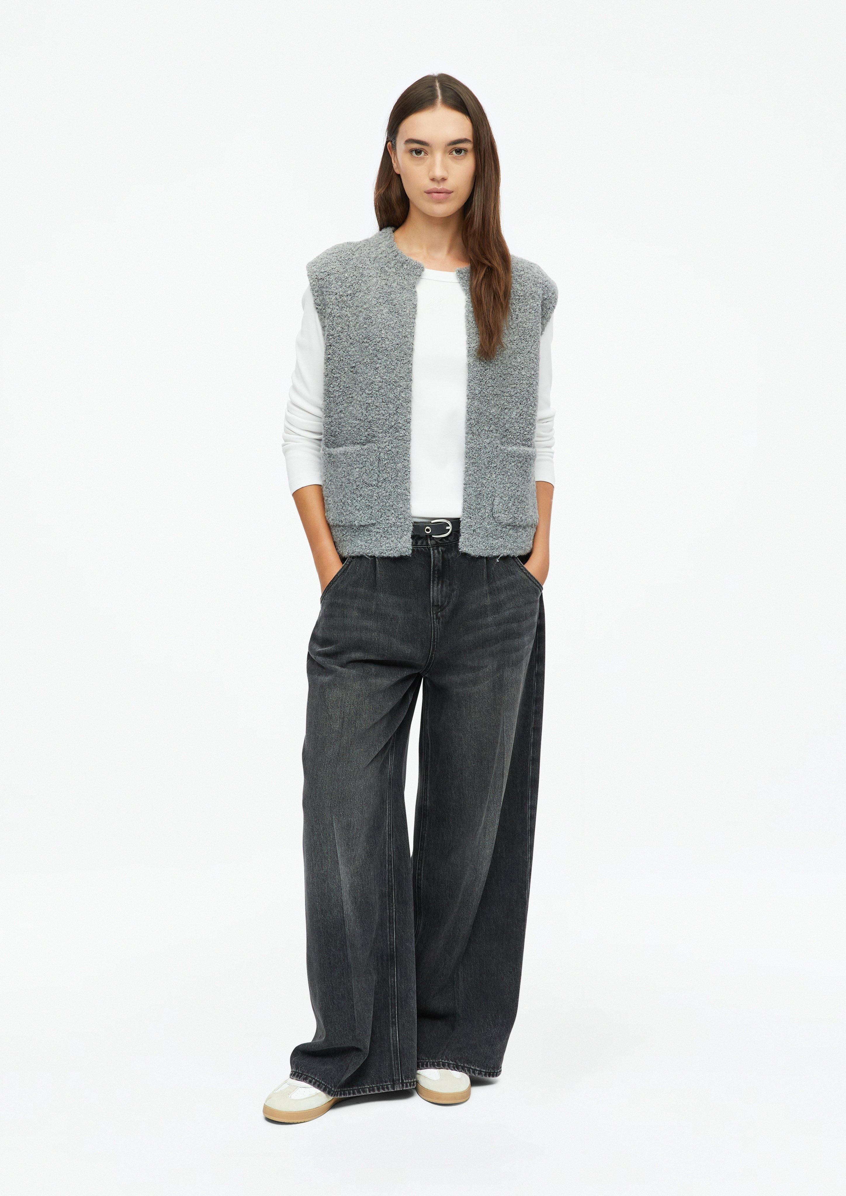 Femmes Veste en tricot en gris de s.Oliver
