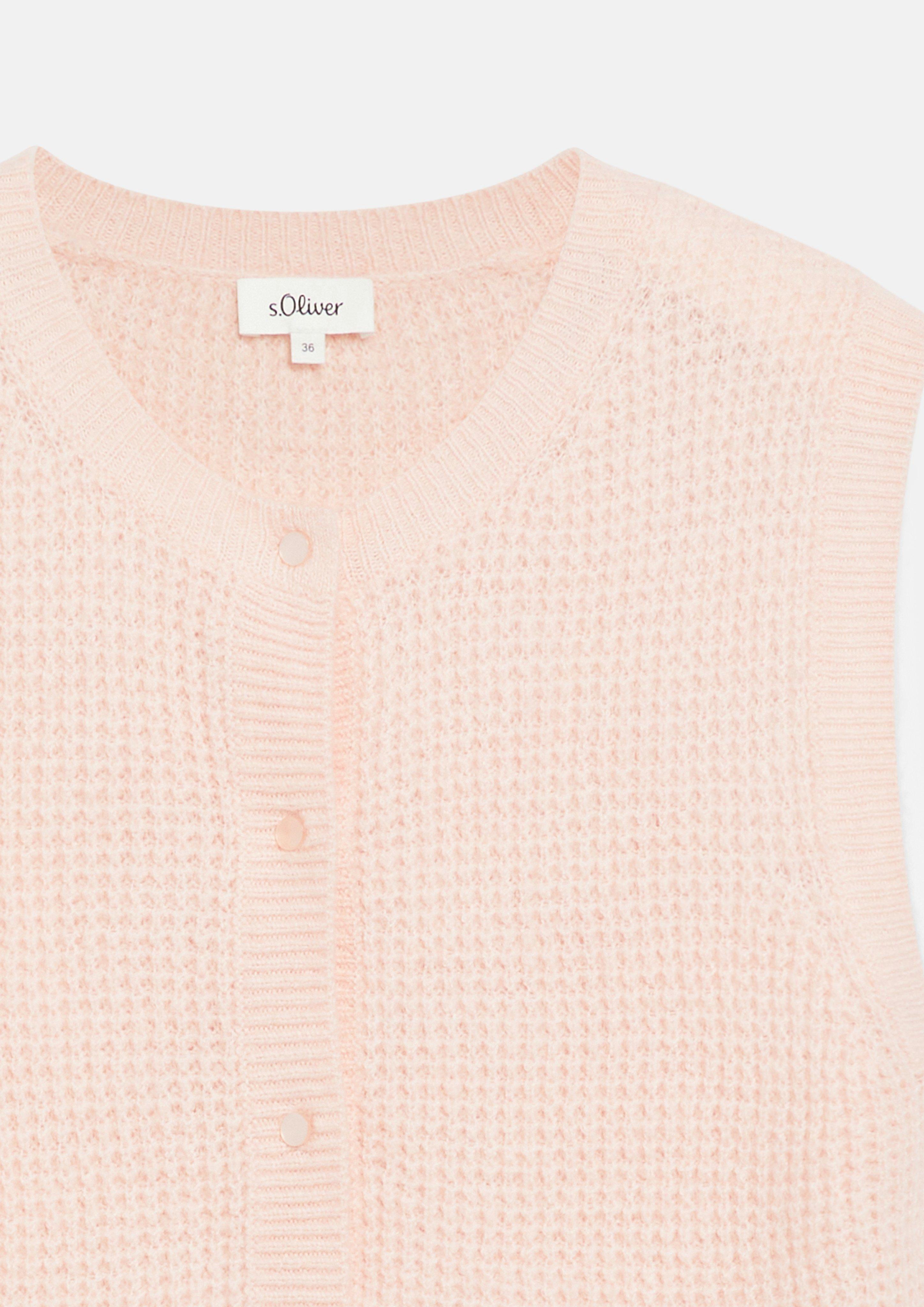Women Cardigan in pink by s.Oliver