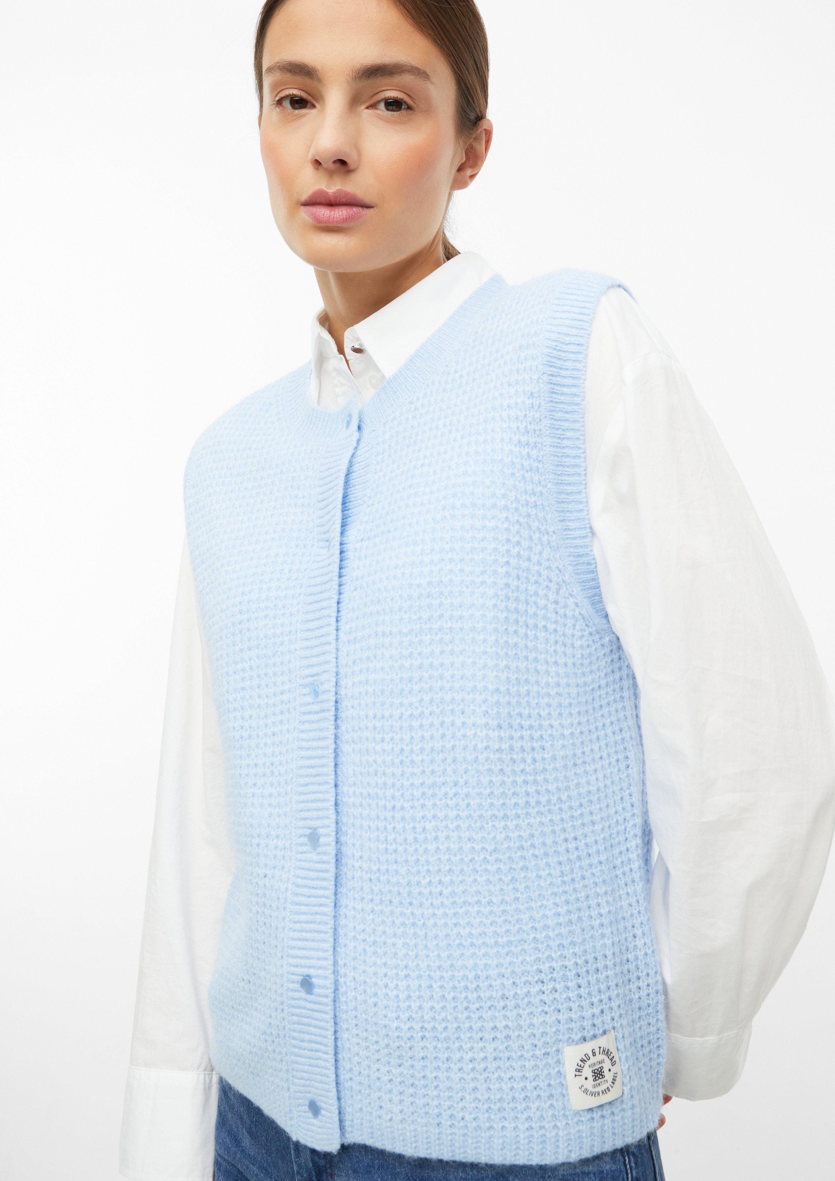 Women Cardigan in blue by s.Oliver