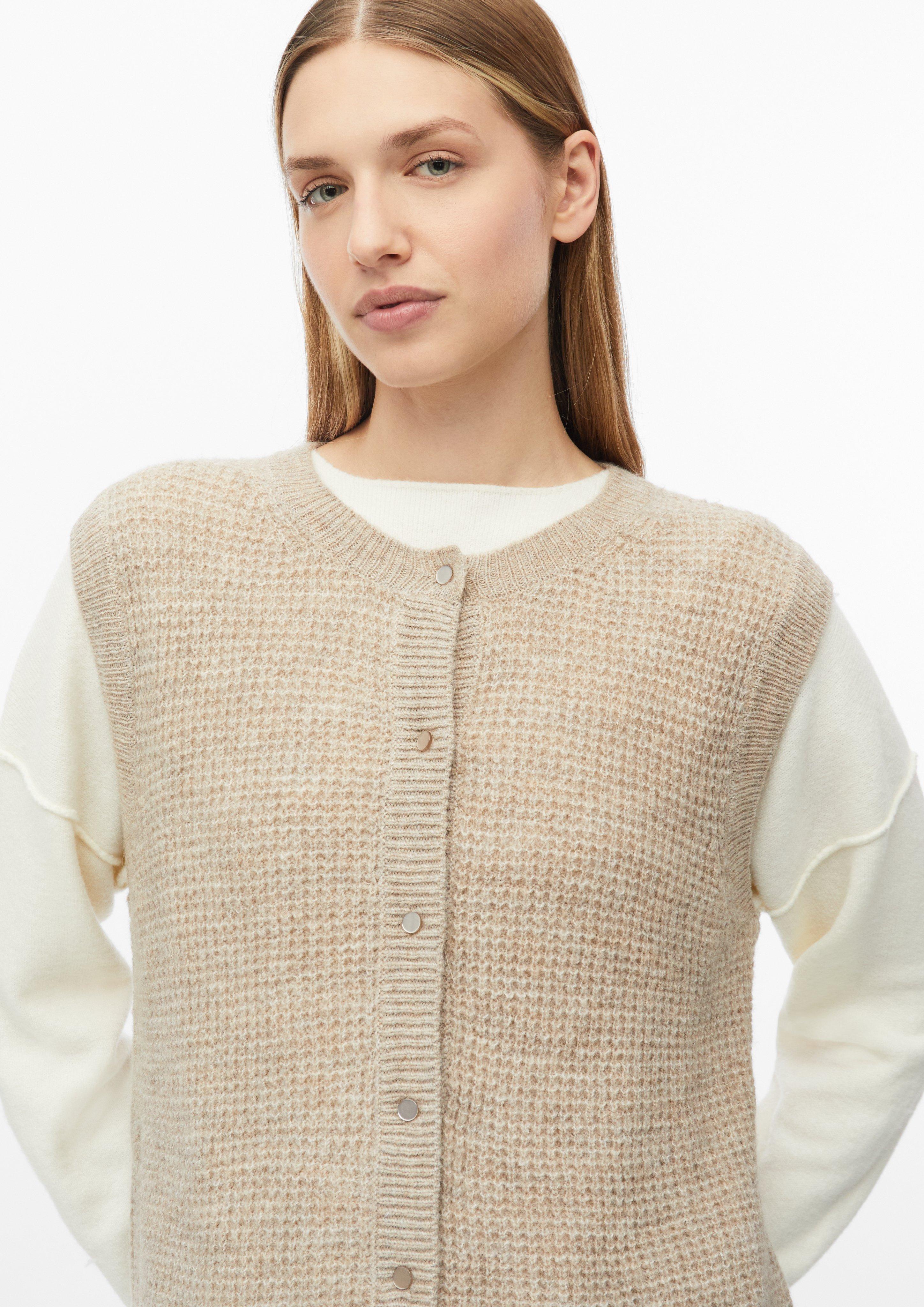 Damen Strickjacke in beige von s.Oliver