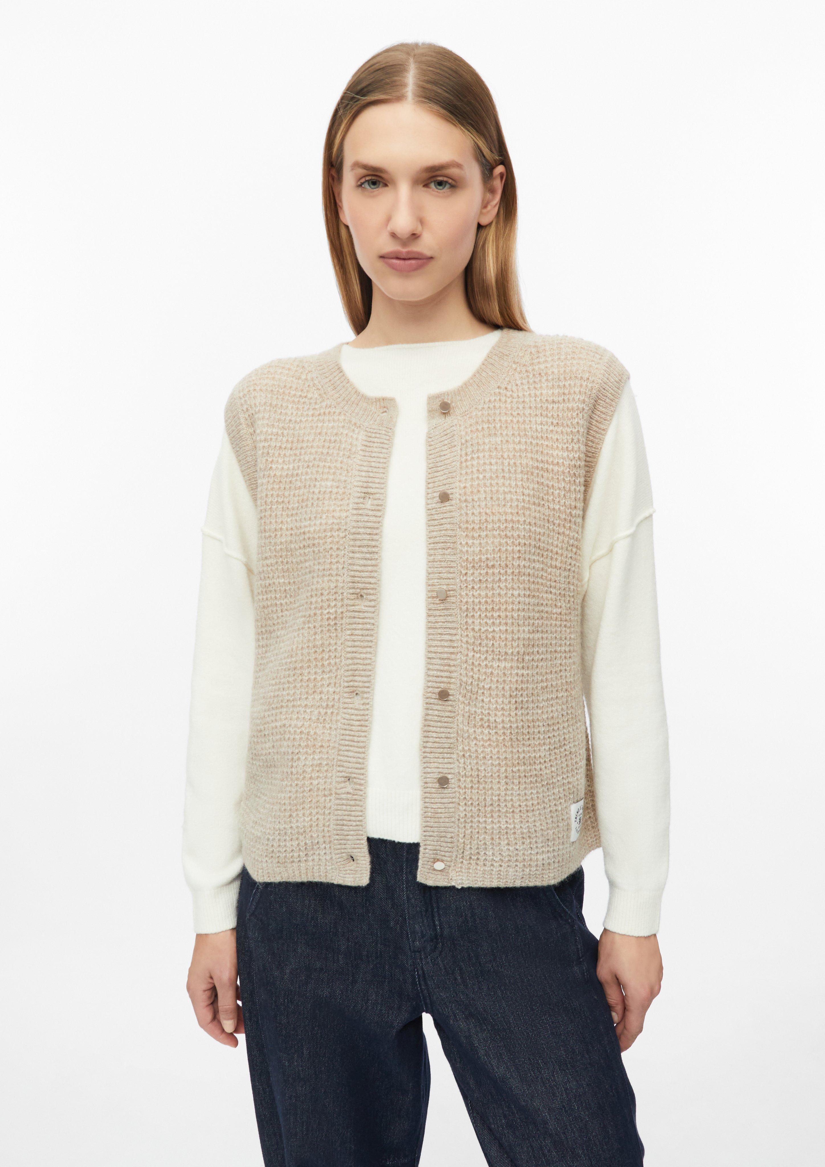 Strickjacke in Farbe beige von s.Oliver