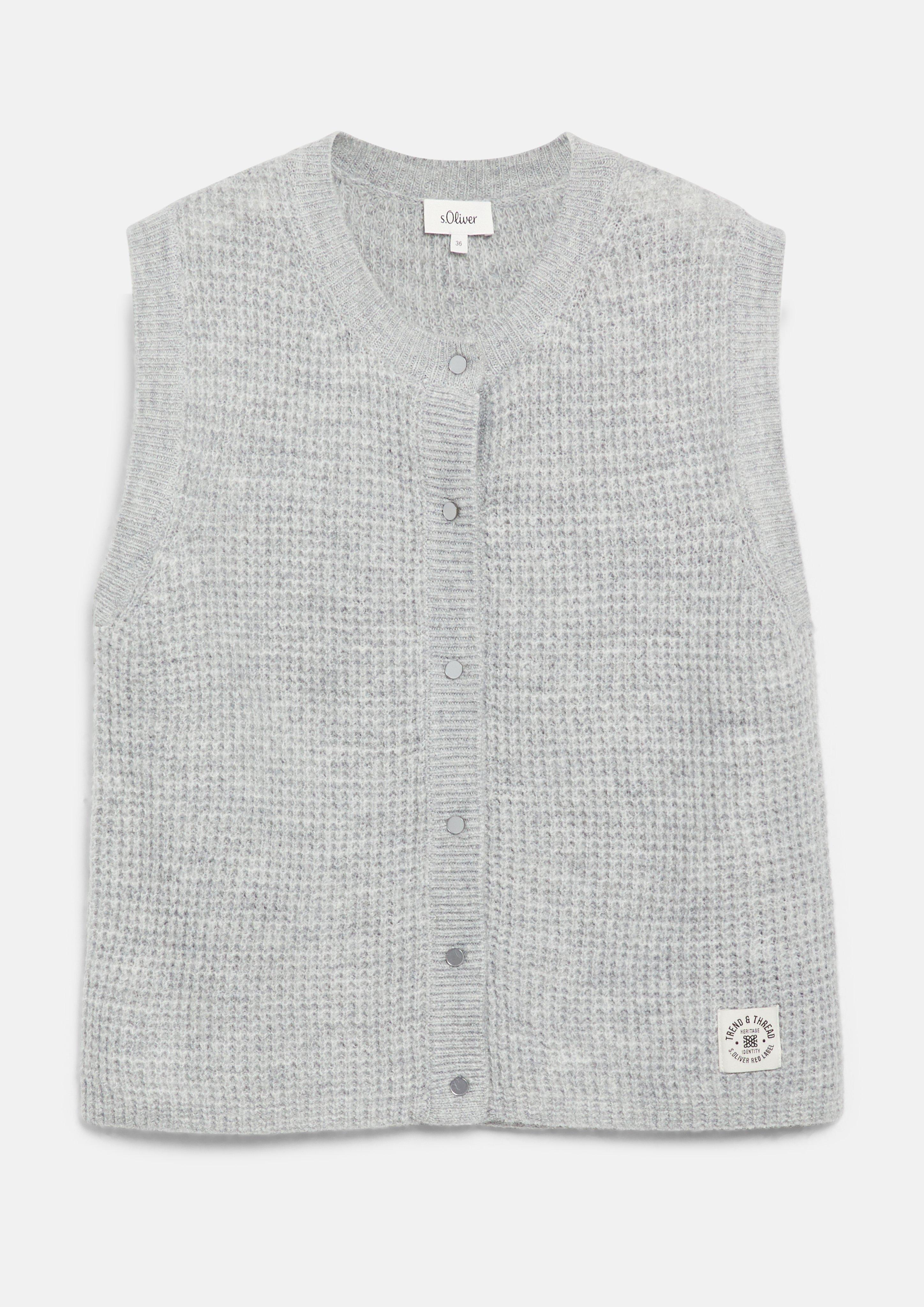 Women Cardigan in grey by s.Oliver
