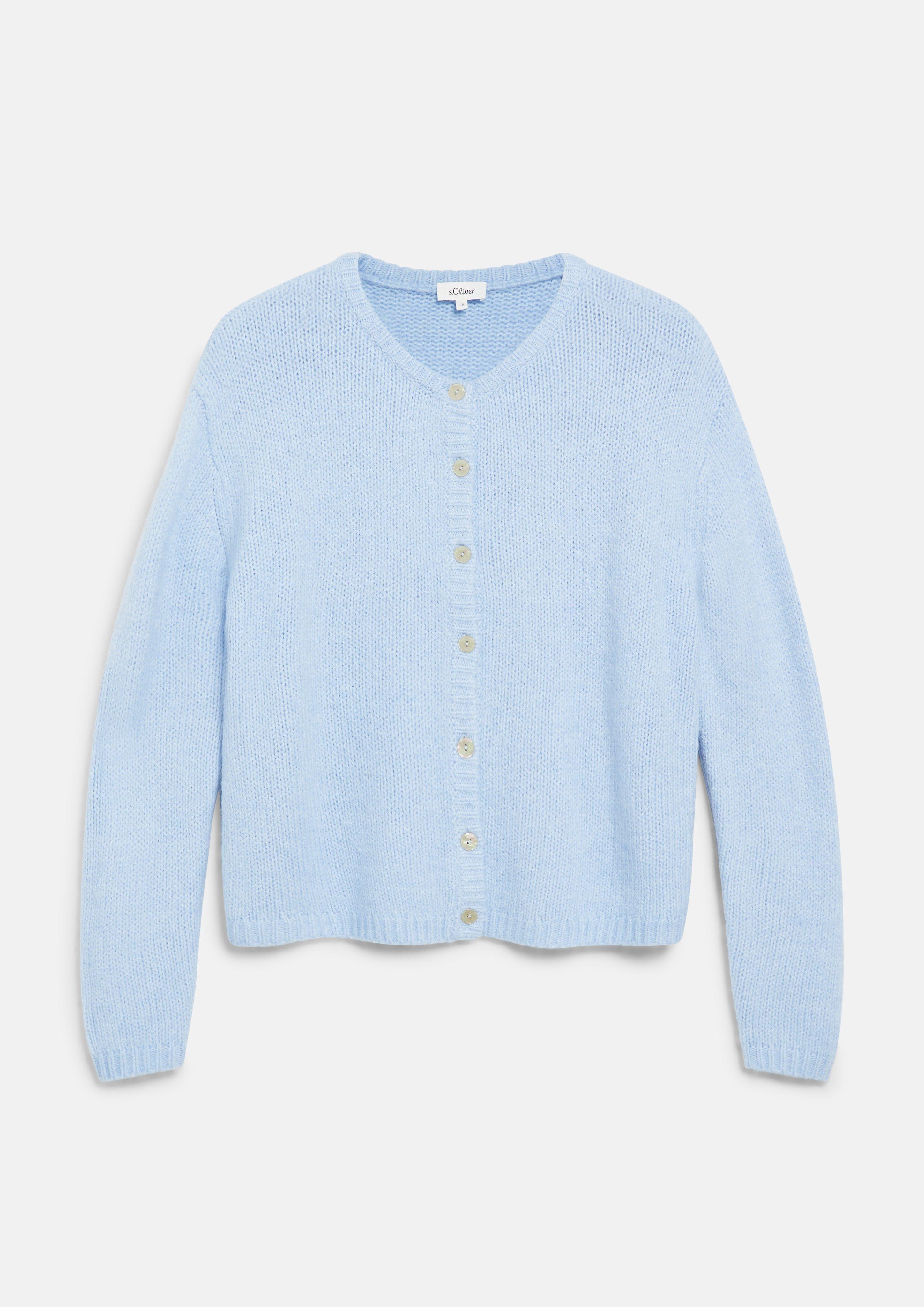 Femmes Cardigan en bleu de s.Oliver