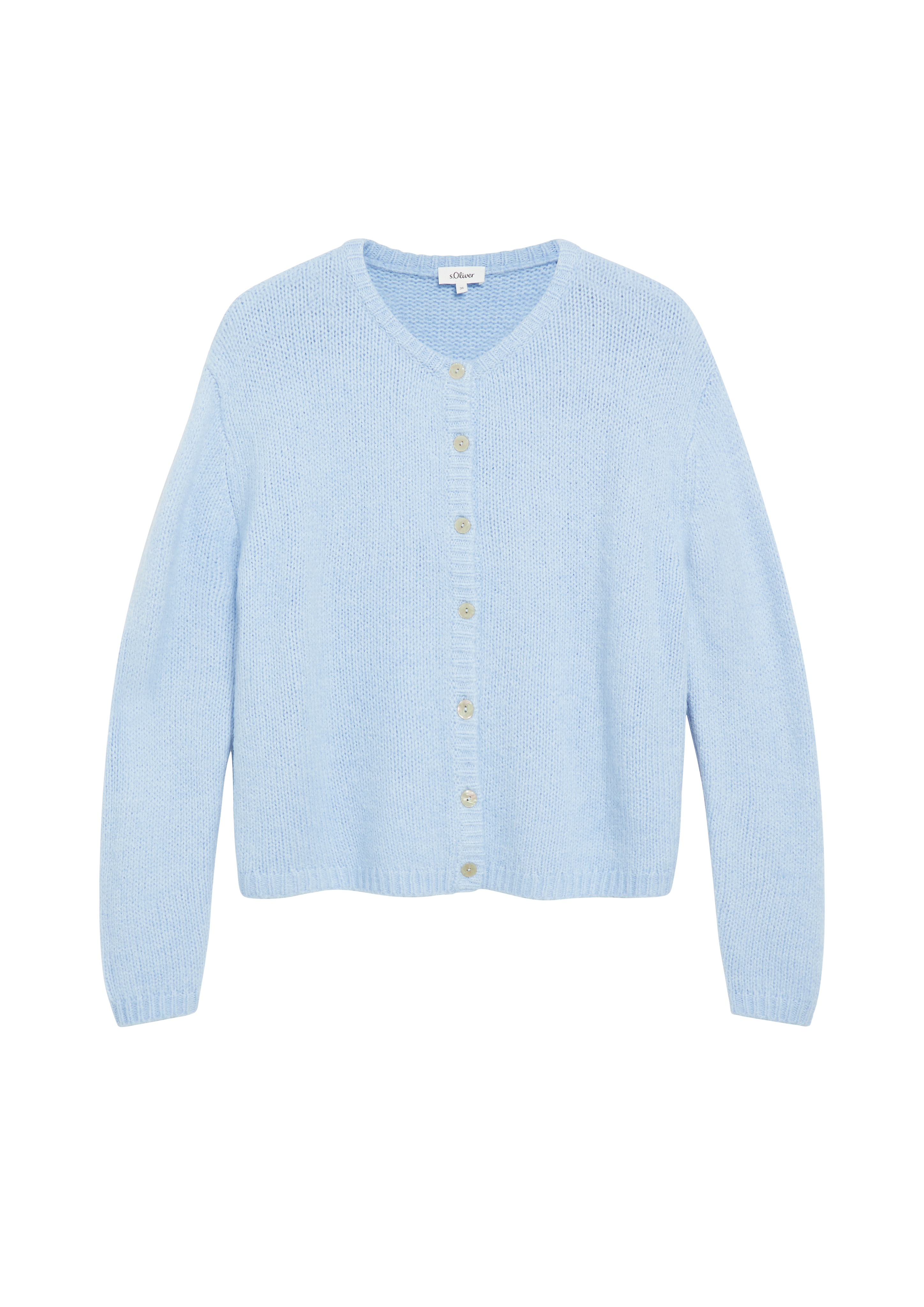 Zacht vest van alpaca-mix